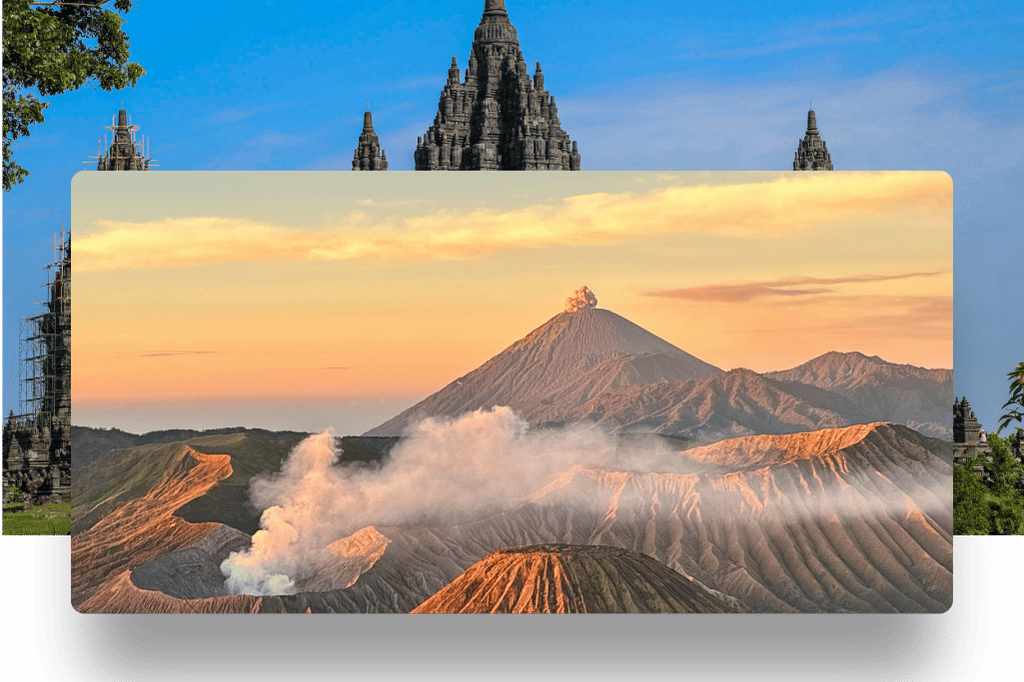 Java's Sacred Route: An Ascent Through Empires and Elemental Fire (Private & Sharing Group/Starting From Yogyakarta-Java)