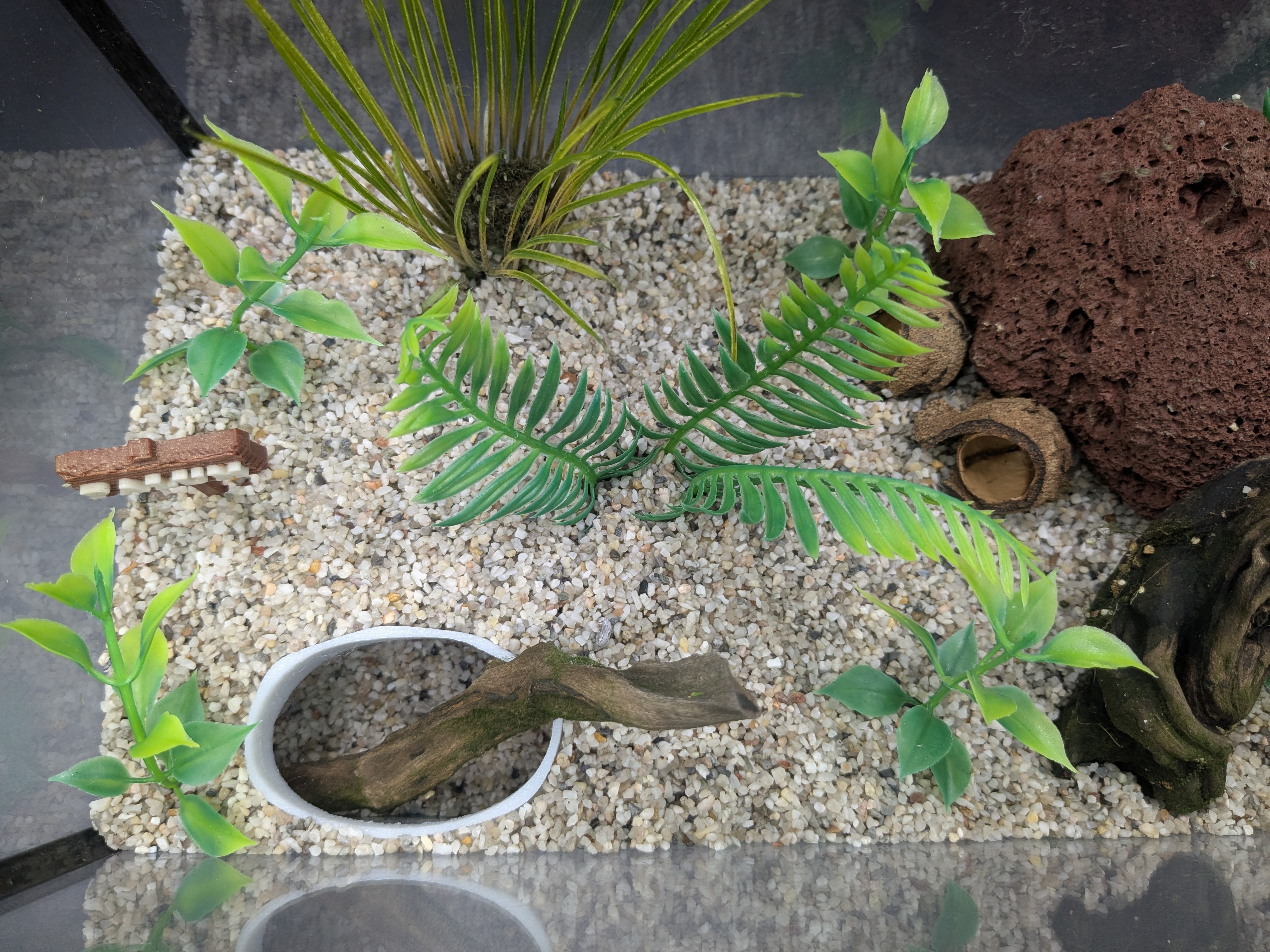  Grotte d'Aquarium (Hudi) - Décorations Immersives Aquarium et Terrarium