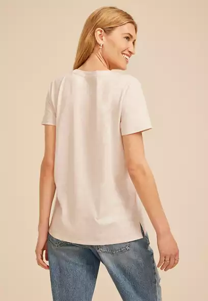 ホワイト半袖Tシャツ
