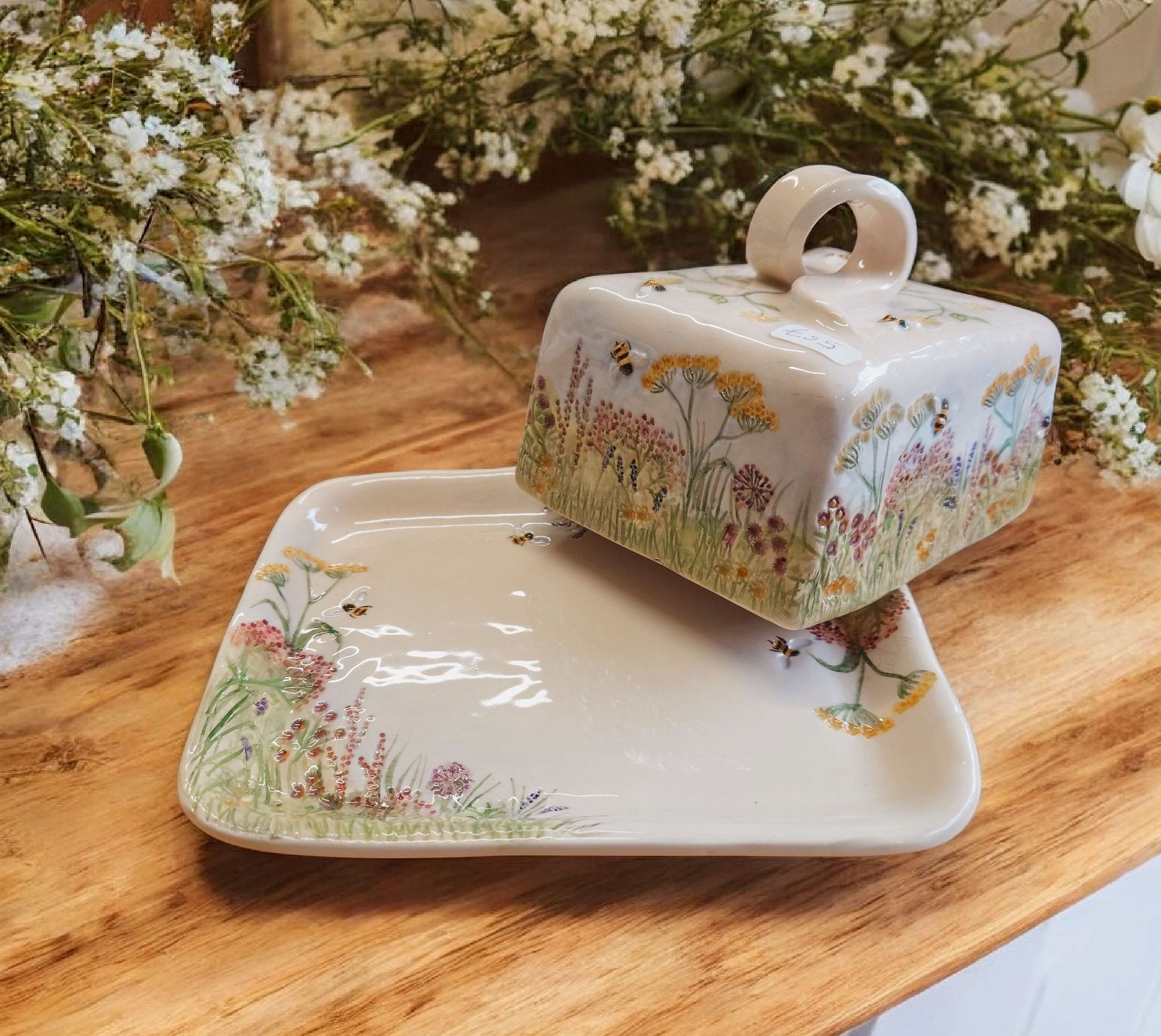 Handmade Ceramic Butter Dish