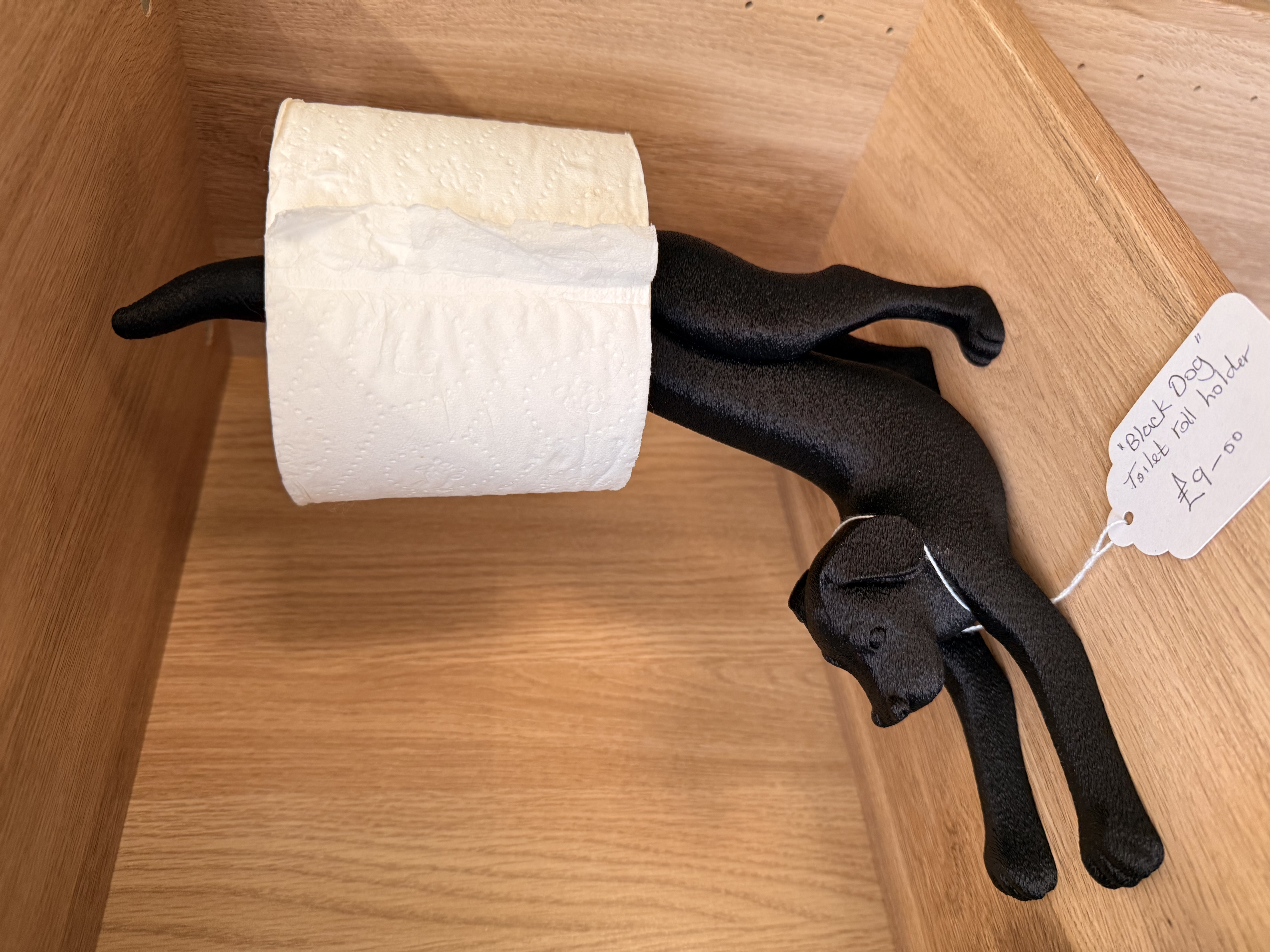 Dog Toilet Roll Holder