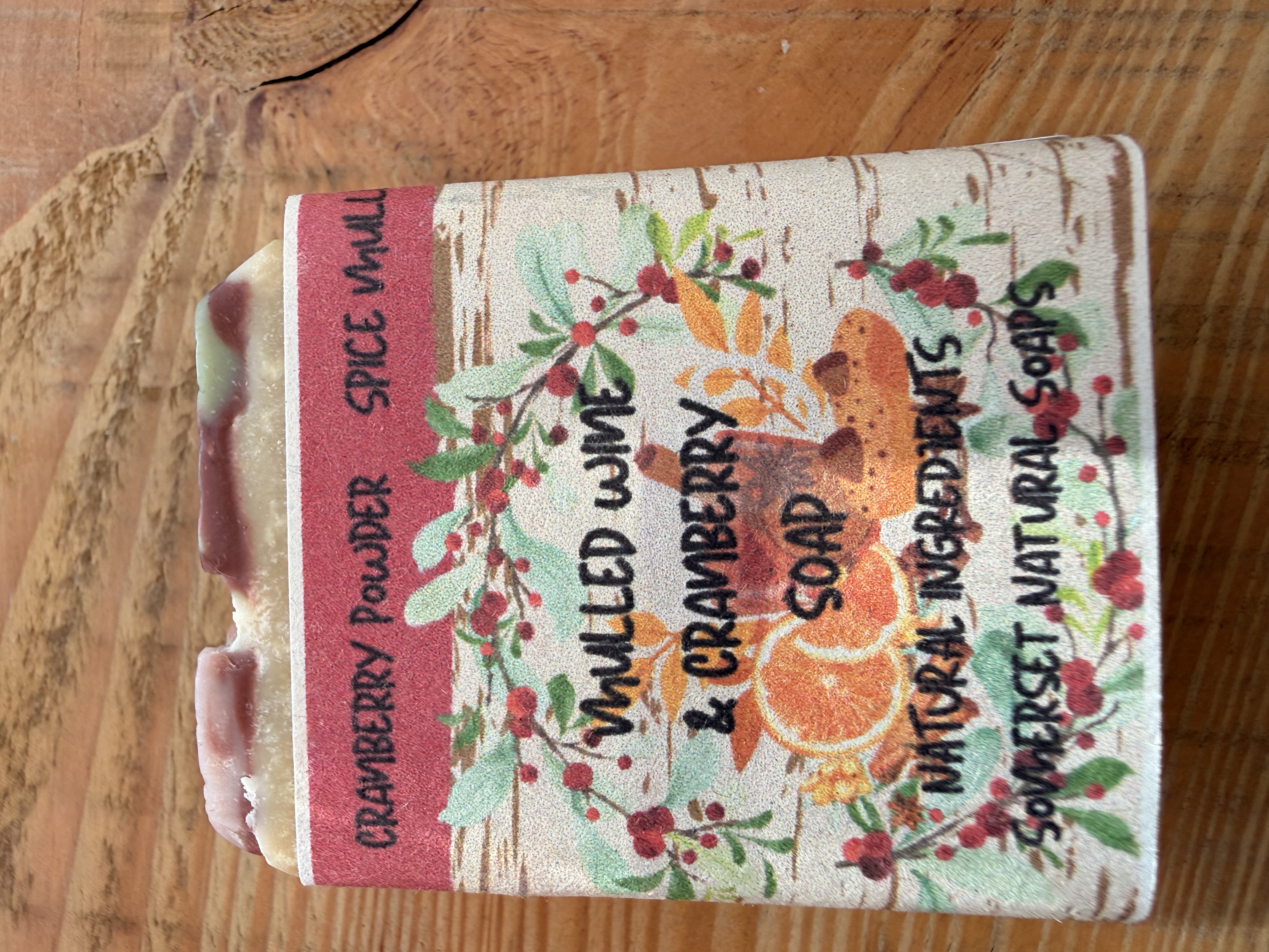 Mulled Wine & Cranberry Soap
