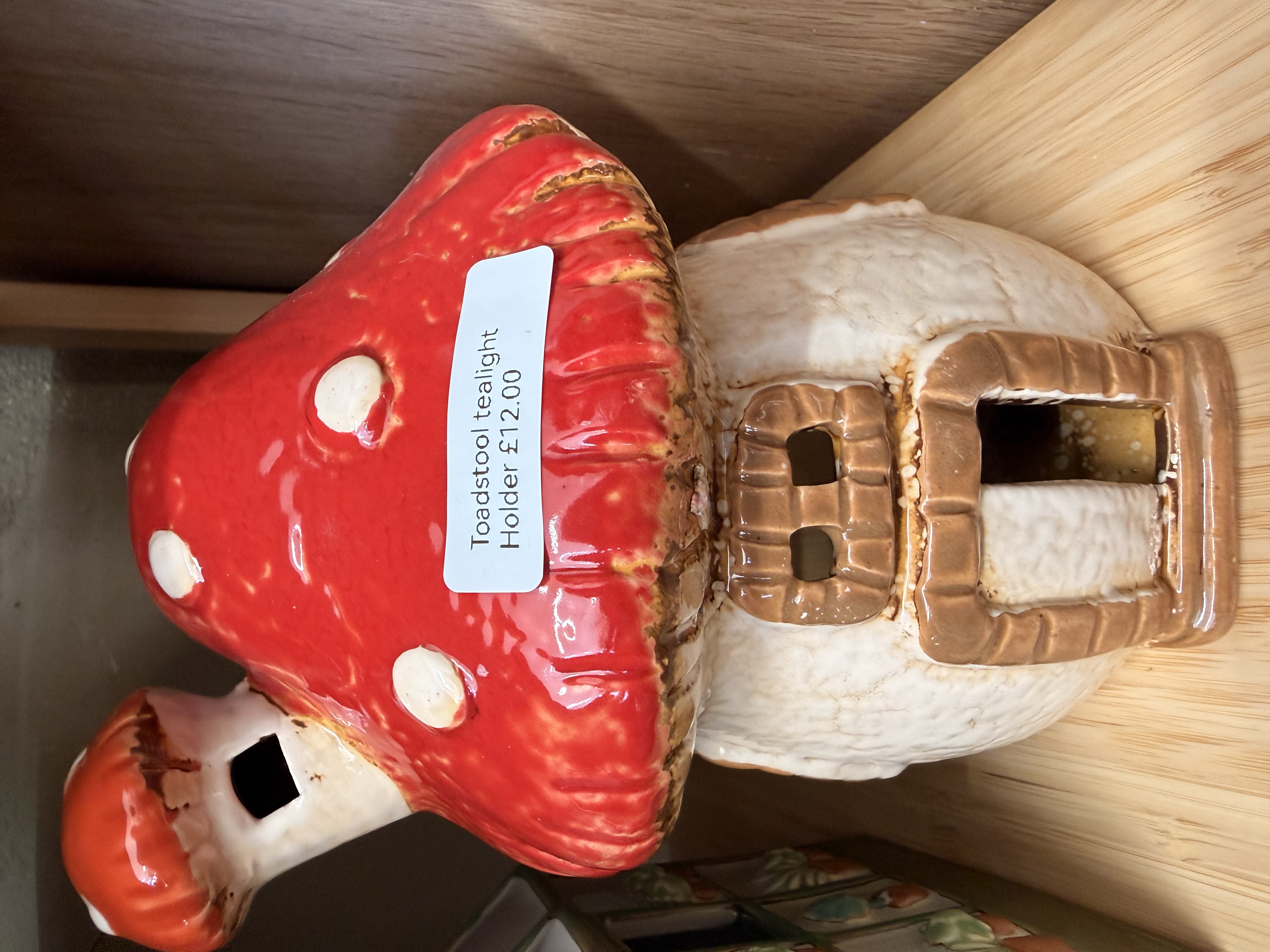 Toadstool Tealight Holder