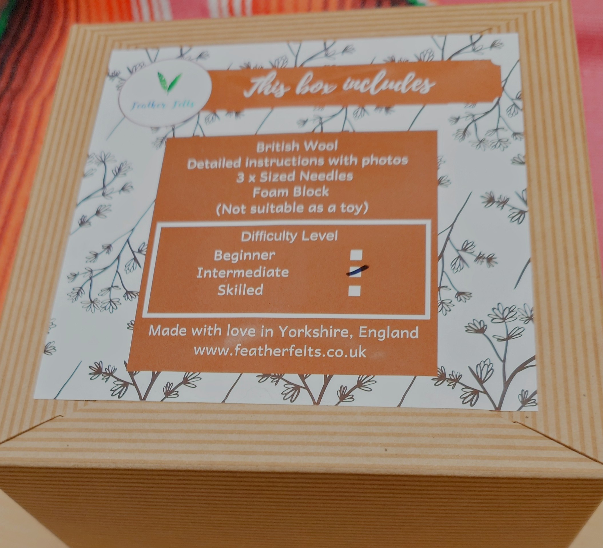 Rusty Fox Needle Felting Kit