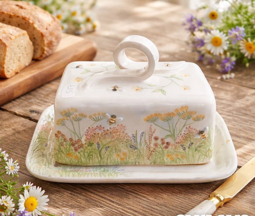 Handmade Ceramic Butter Dish