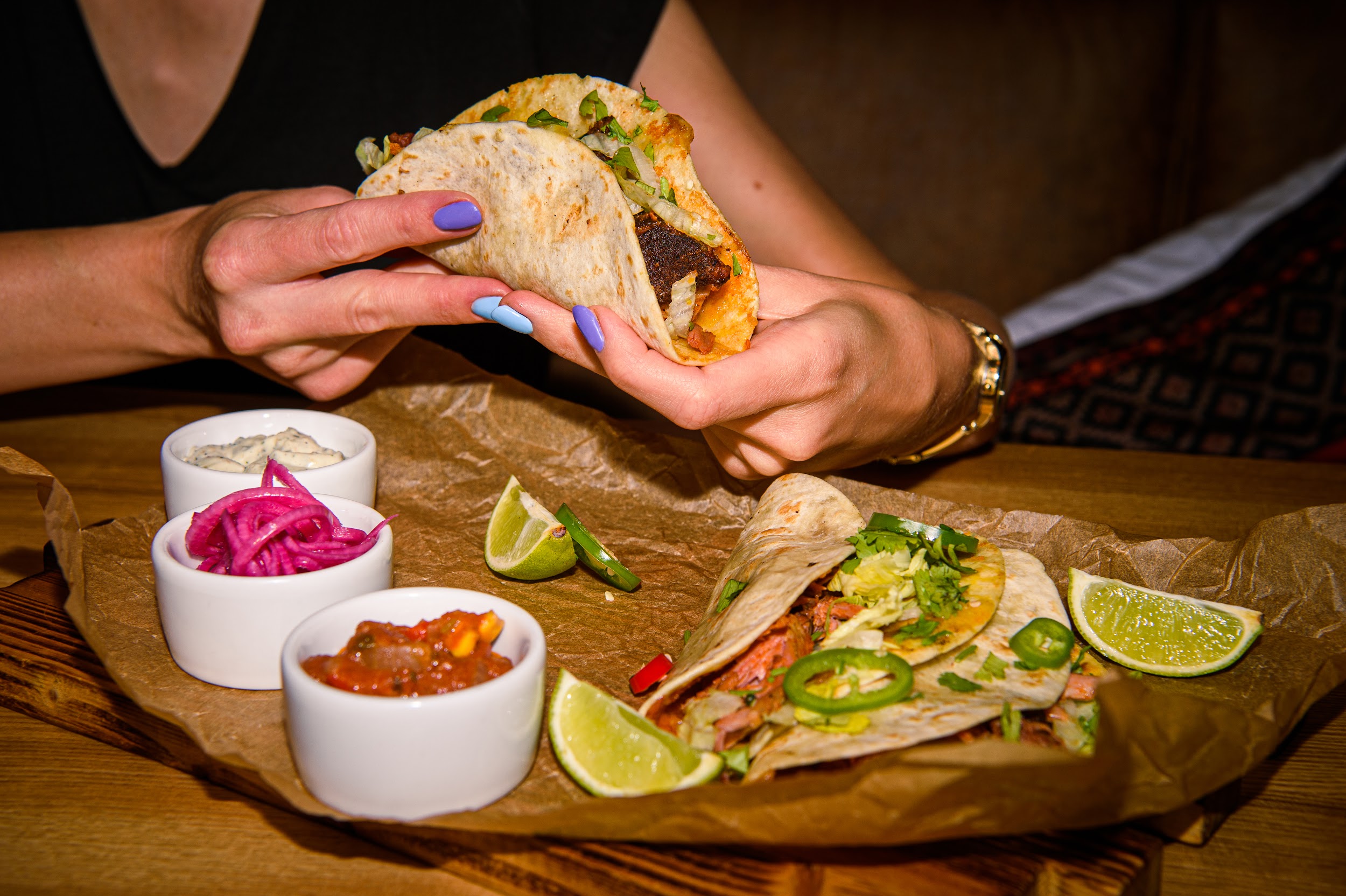 Tacos paruoštukai