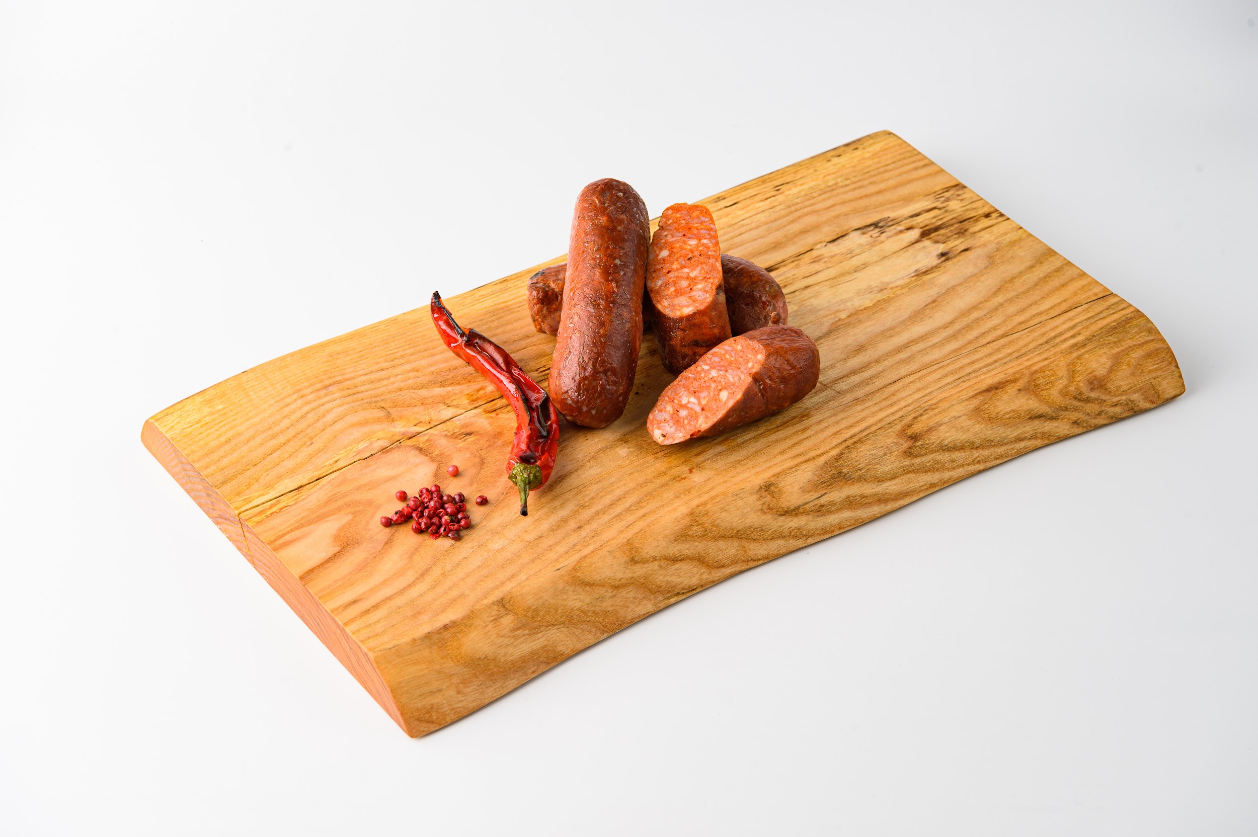 Rūkytos kiaulienos chorizo dešrelės