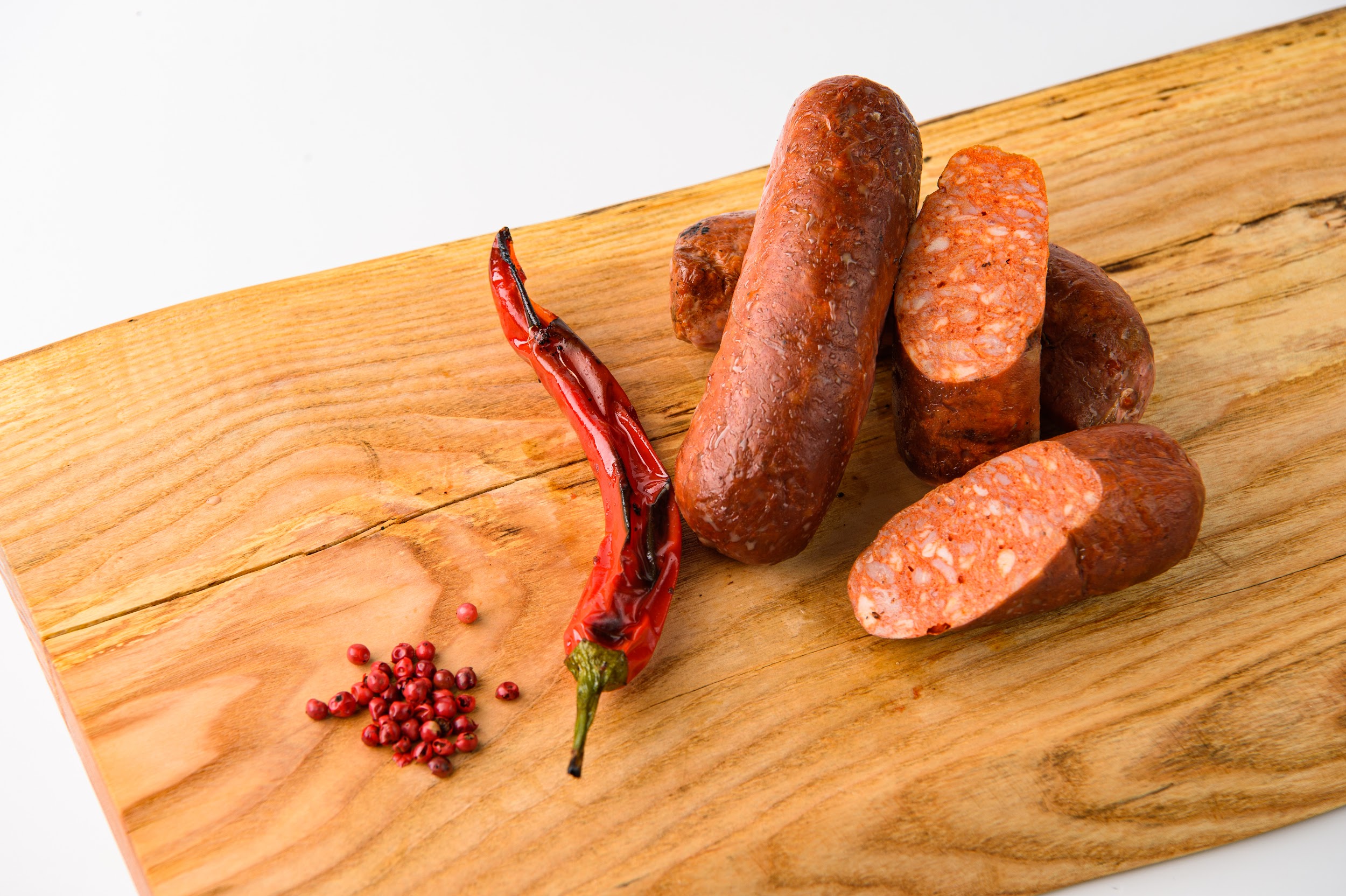 Rūkytos kiaulienos chorizo dešrelės