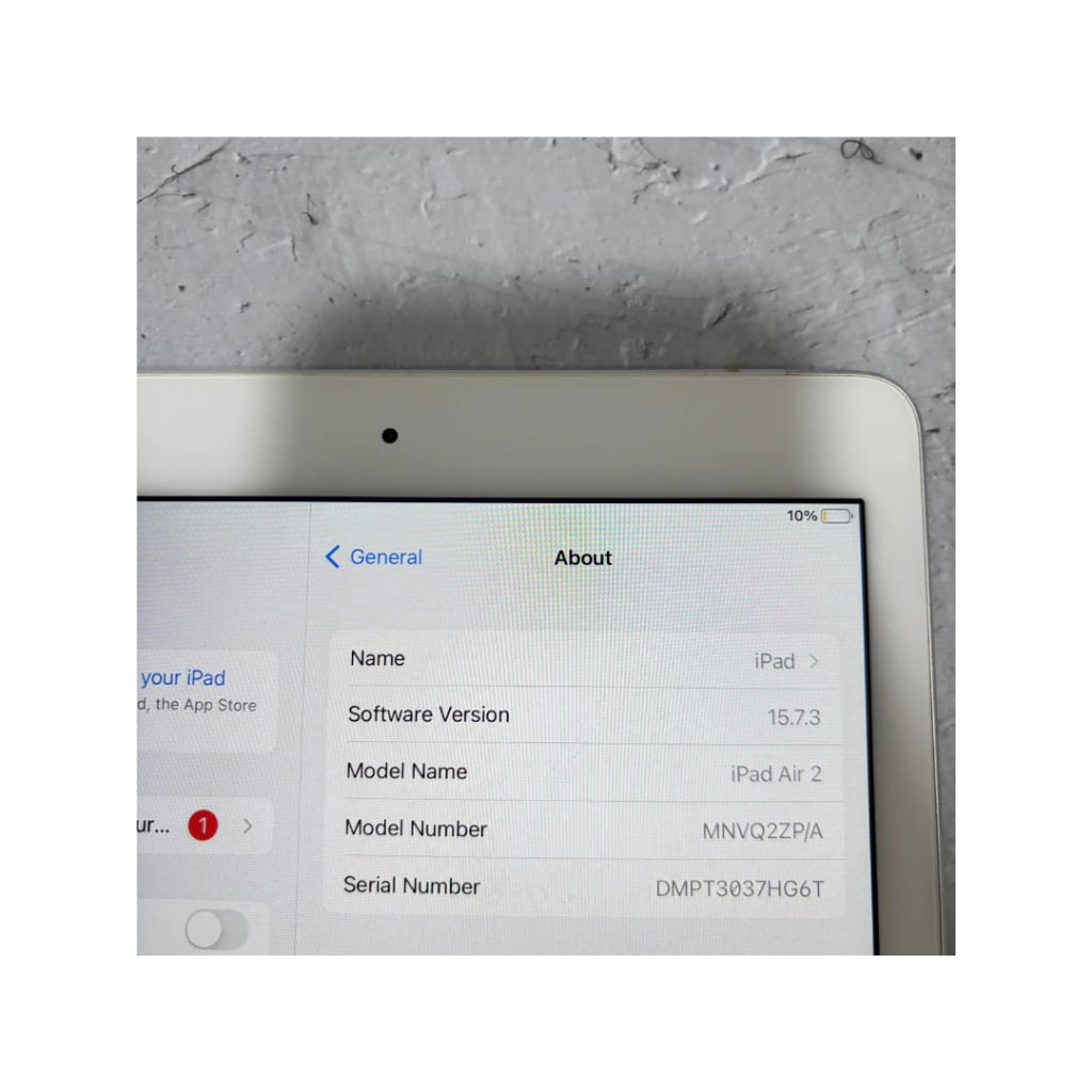 IPAD AIR 2 9,7" 128 GB WIFI ONLY SECOND
