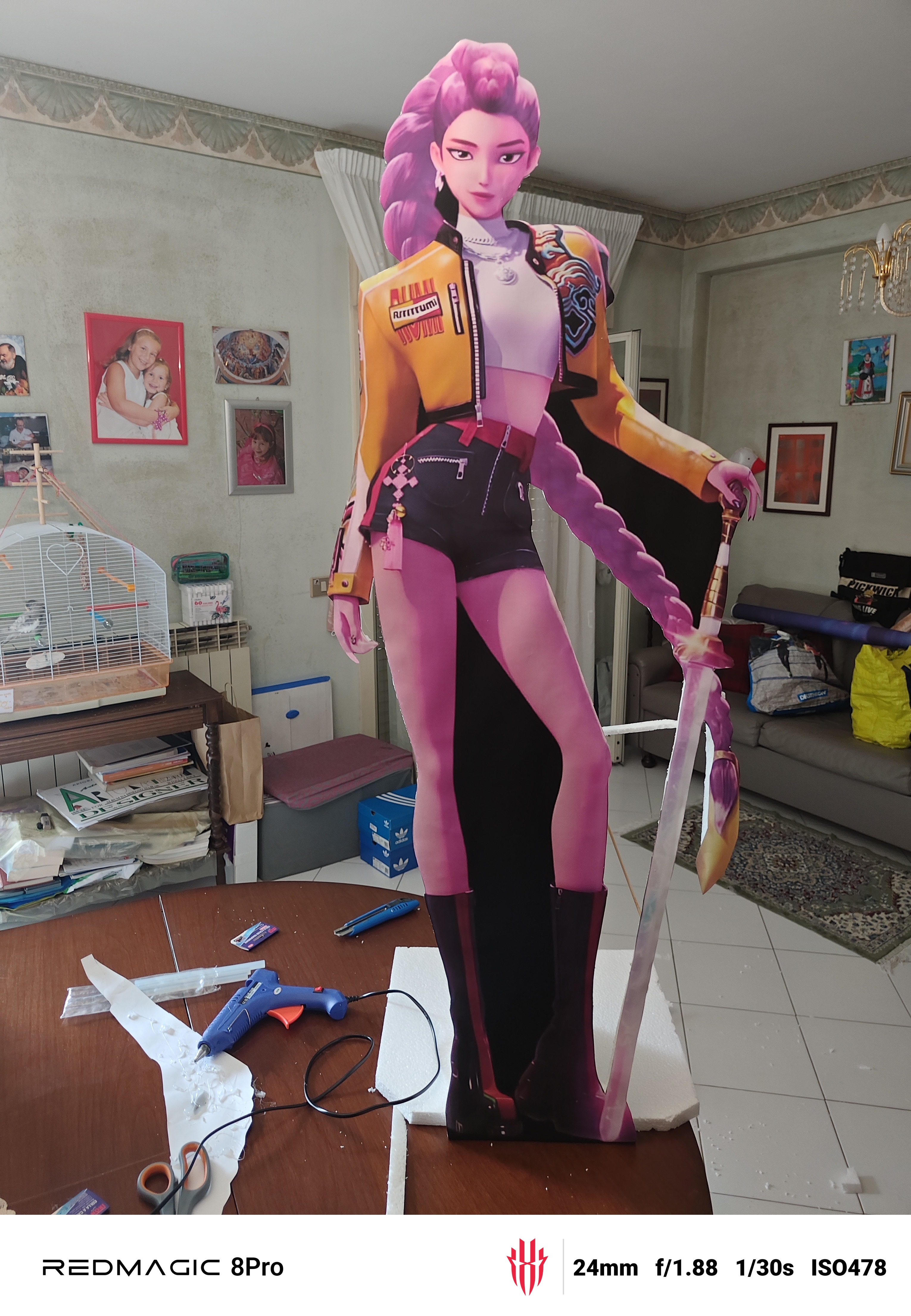 Life-size Cardboard Standee kPop demon hunter