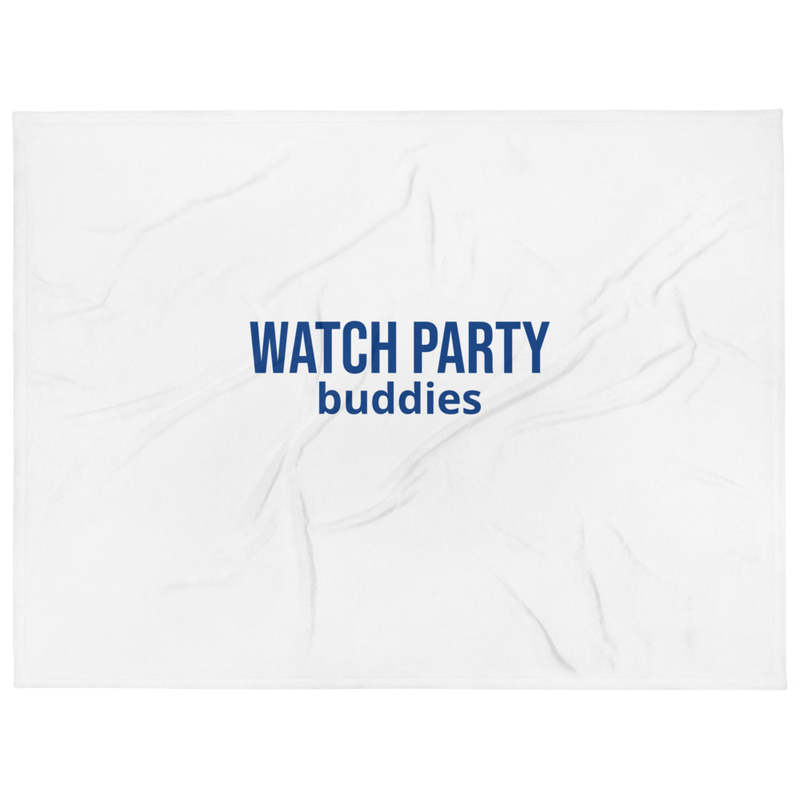 Watch Party Buddies Blanket