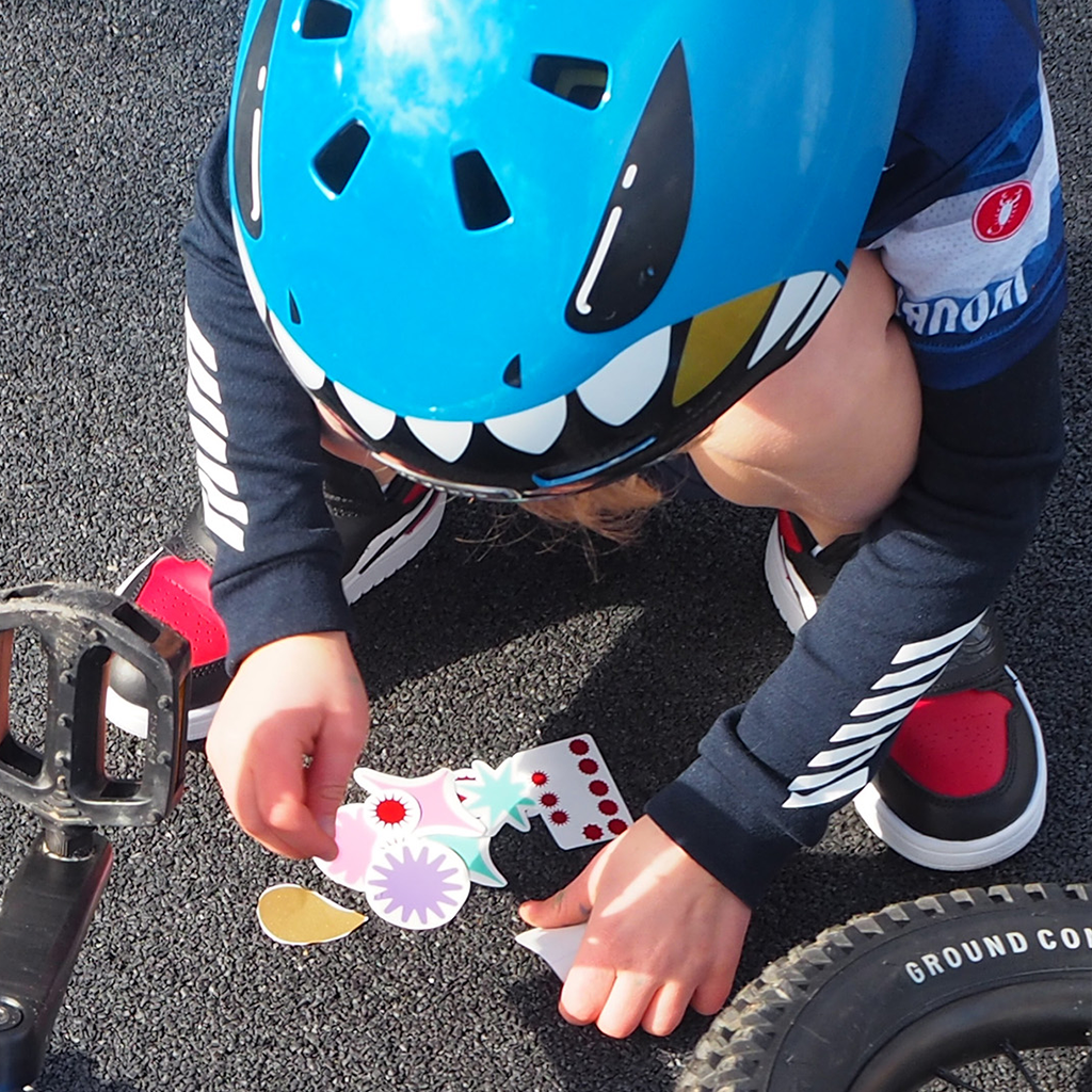 Young Rider sticker set