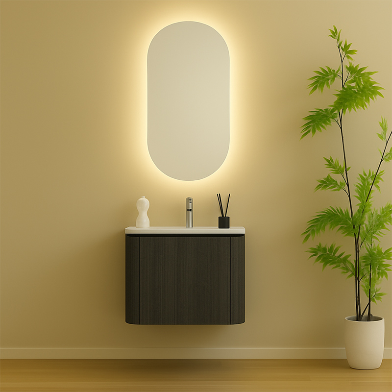 Modern Wall-Mounted Bathroom Vanity