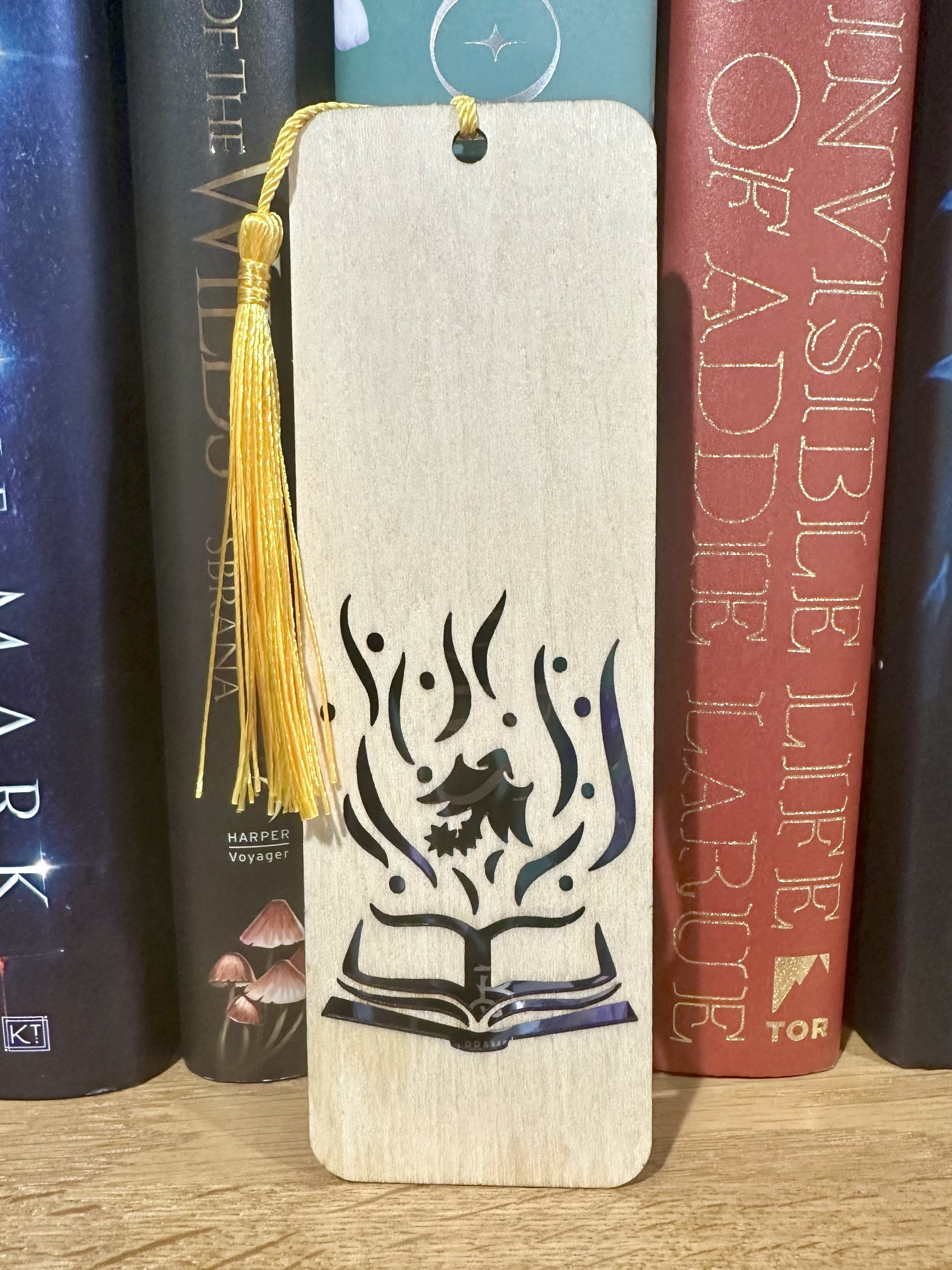 Dragon Wooden Bookmark