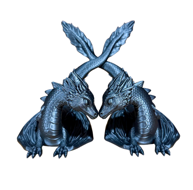 Twin Flame Dragon Book Stand