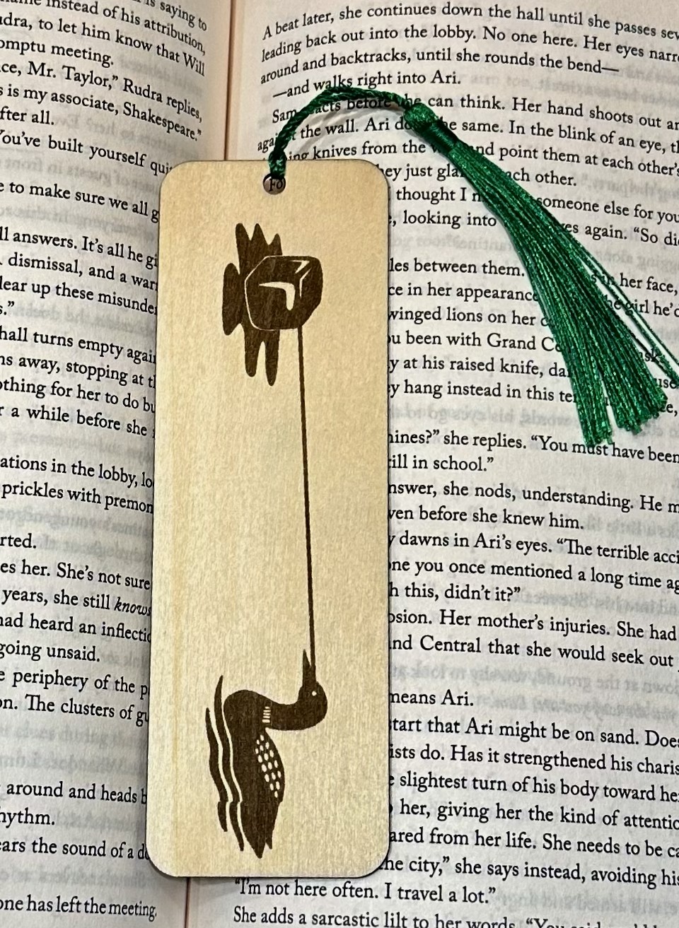 Laser Loon Anti-ICE Bookmark