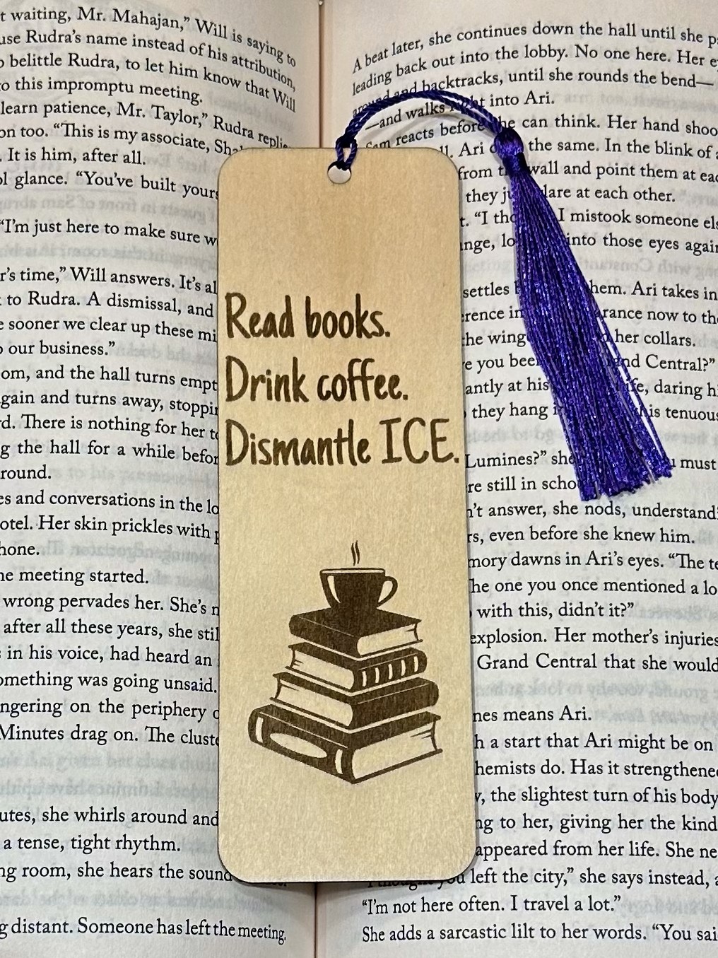 Dismantle ICE Bookmark