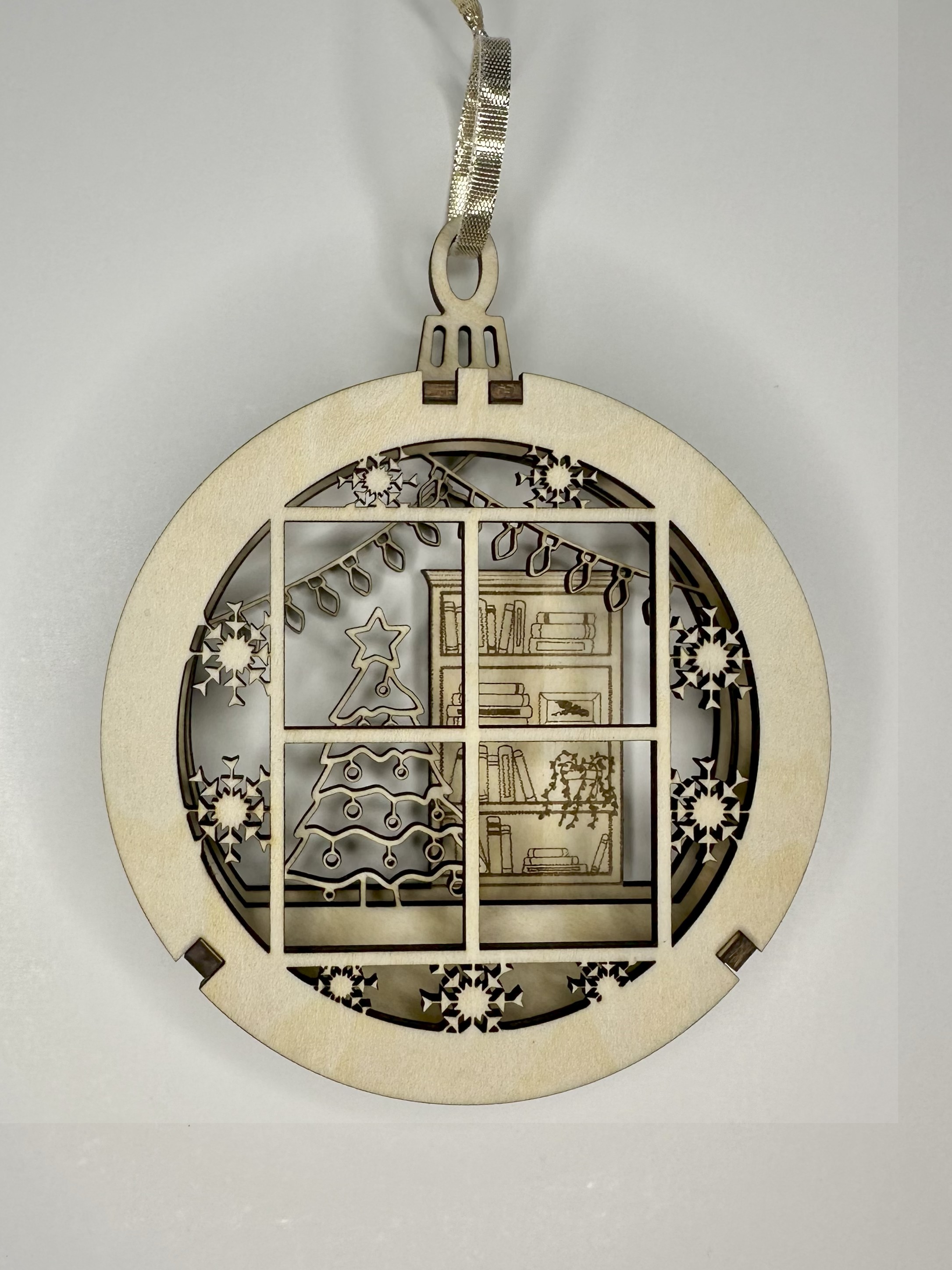 Christmas Tree Layered Ornament