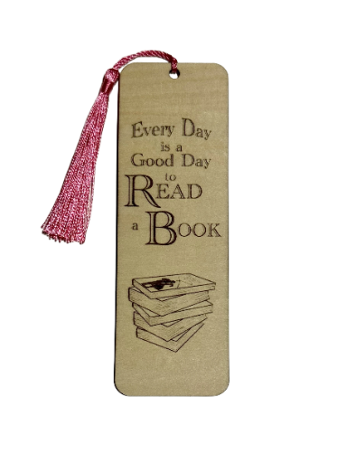 Read Everyday Wooden Bookmark (romance)