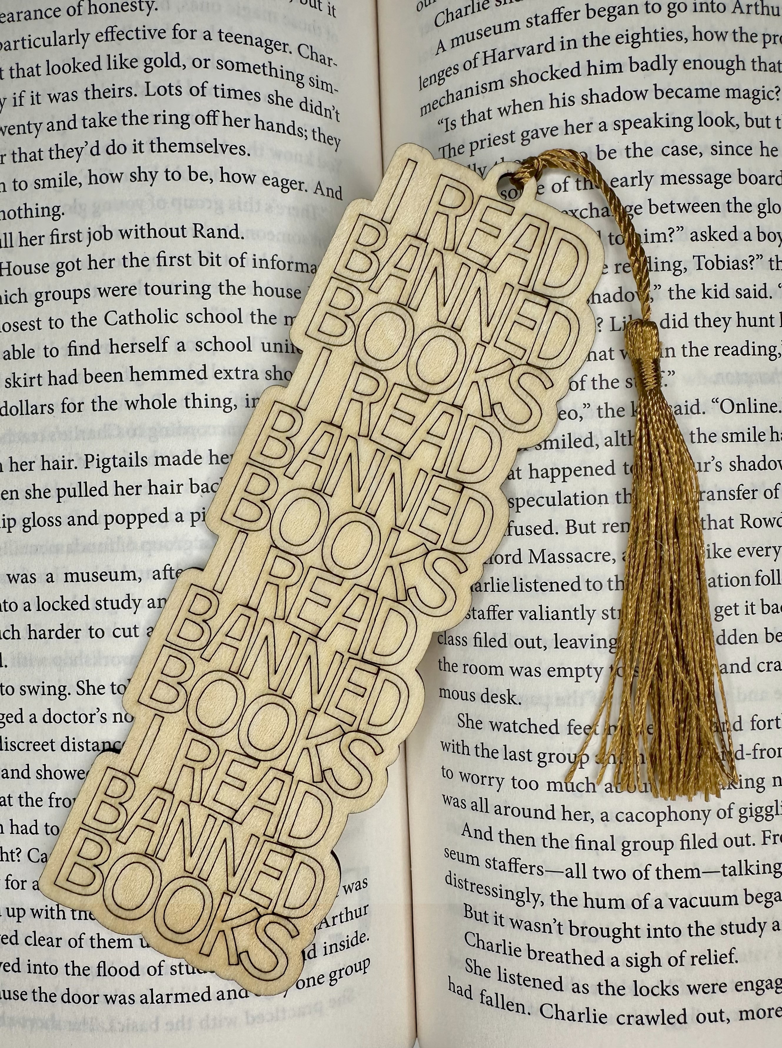 "I Read Banned Books" Bookmark