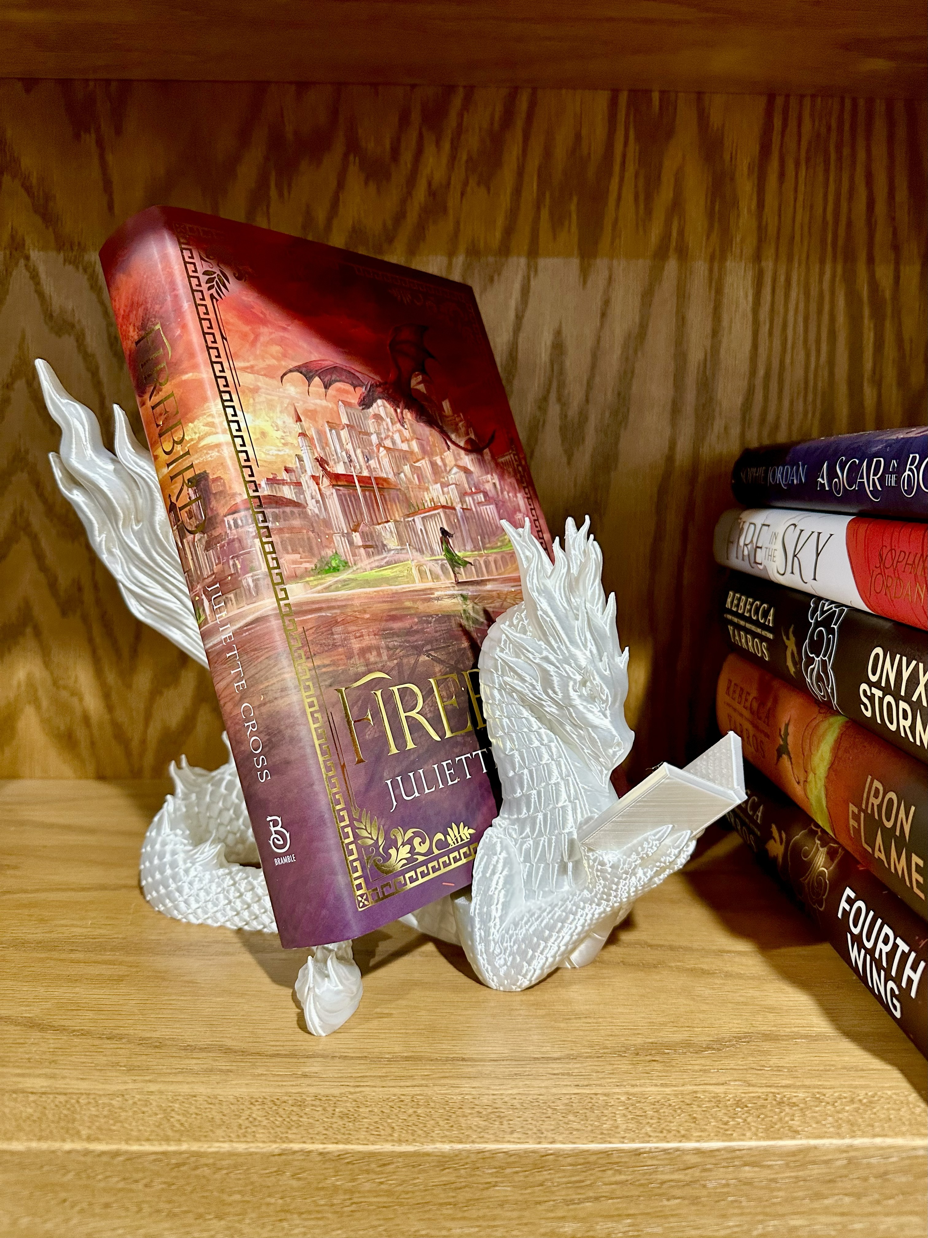 Flamewing Dragon Book Stand
