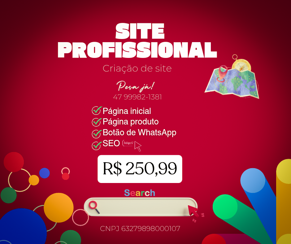 Site profissional simples 