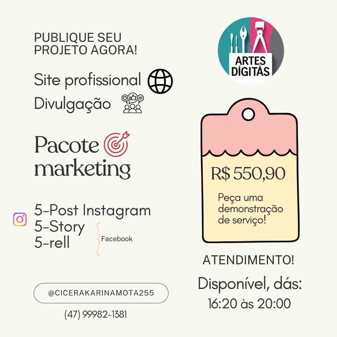 Demostração de serviço, orçamento.