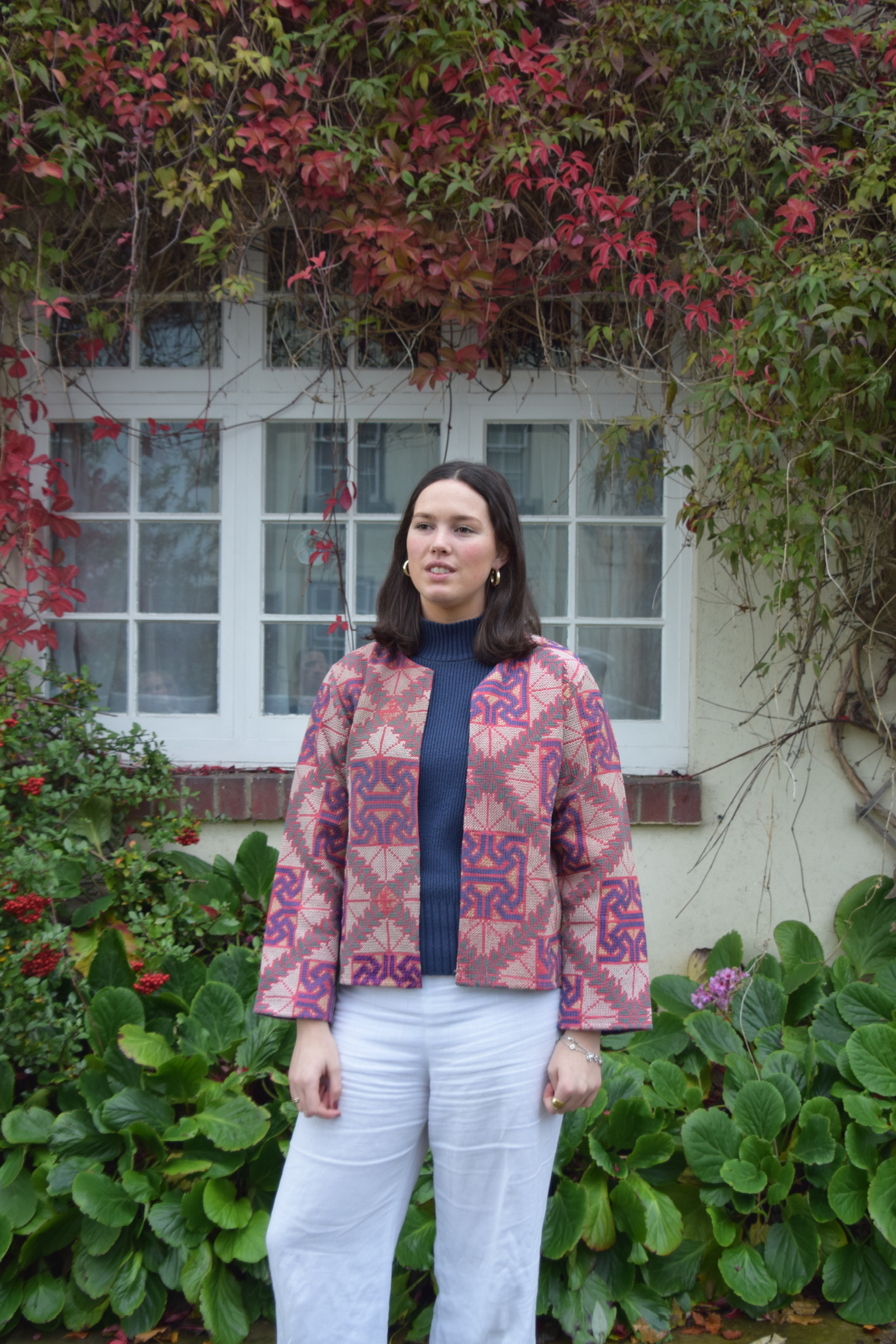 Patterned Kantha Jacket