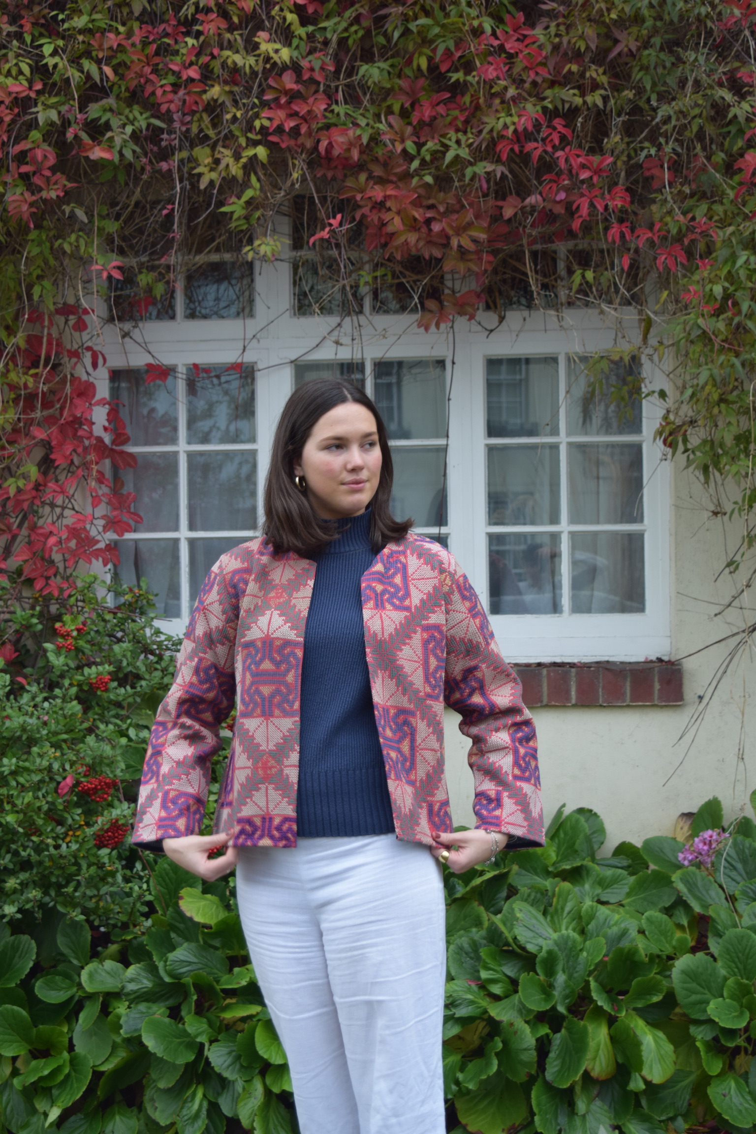 Patterned Kantha Jacket