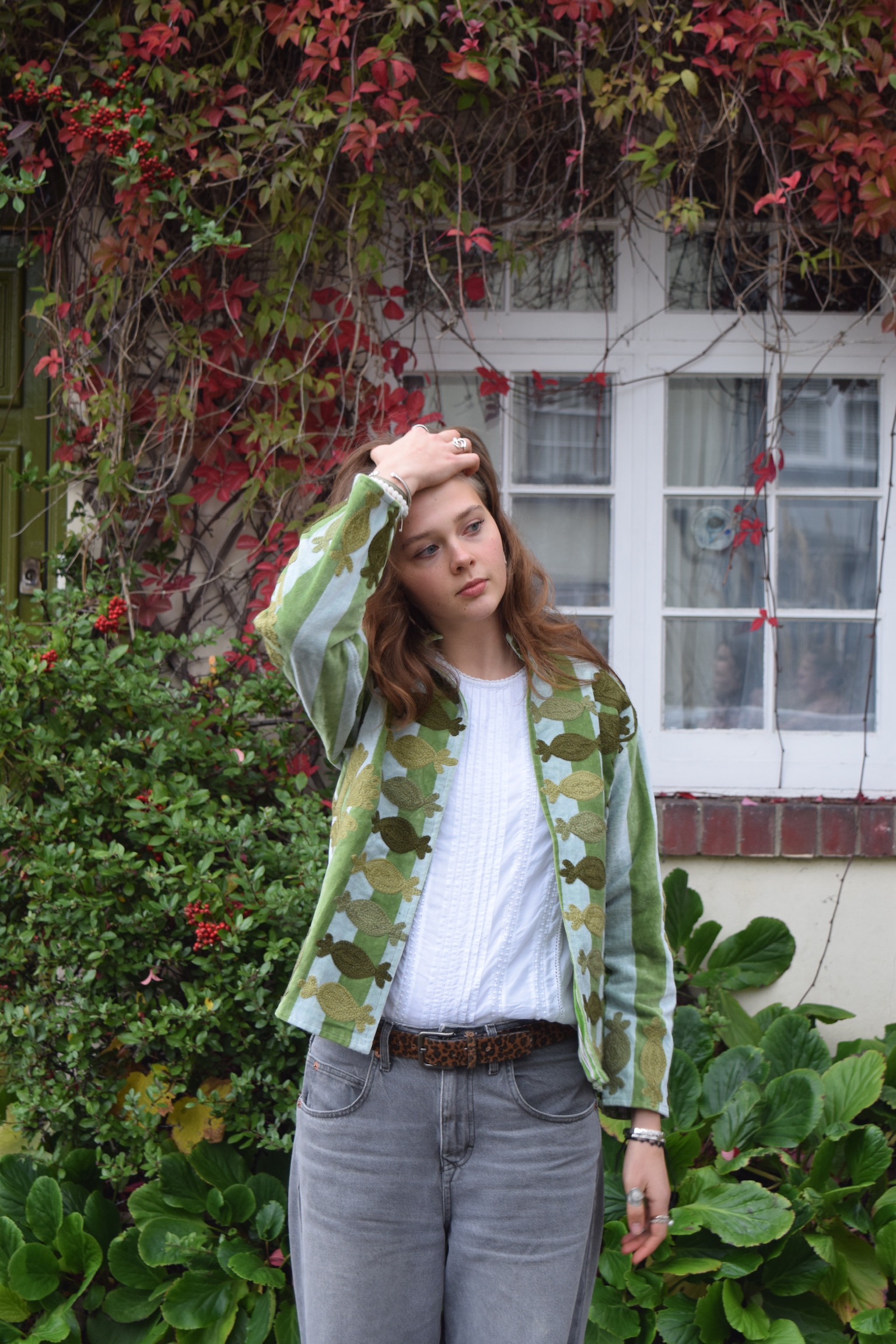 Velvet Suzani Kantha Jacket