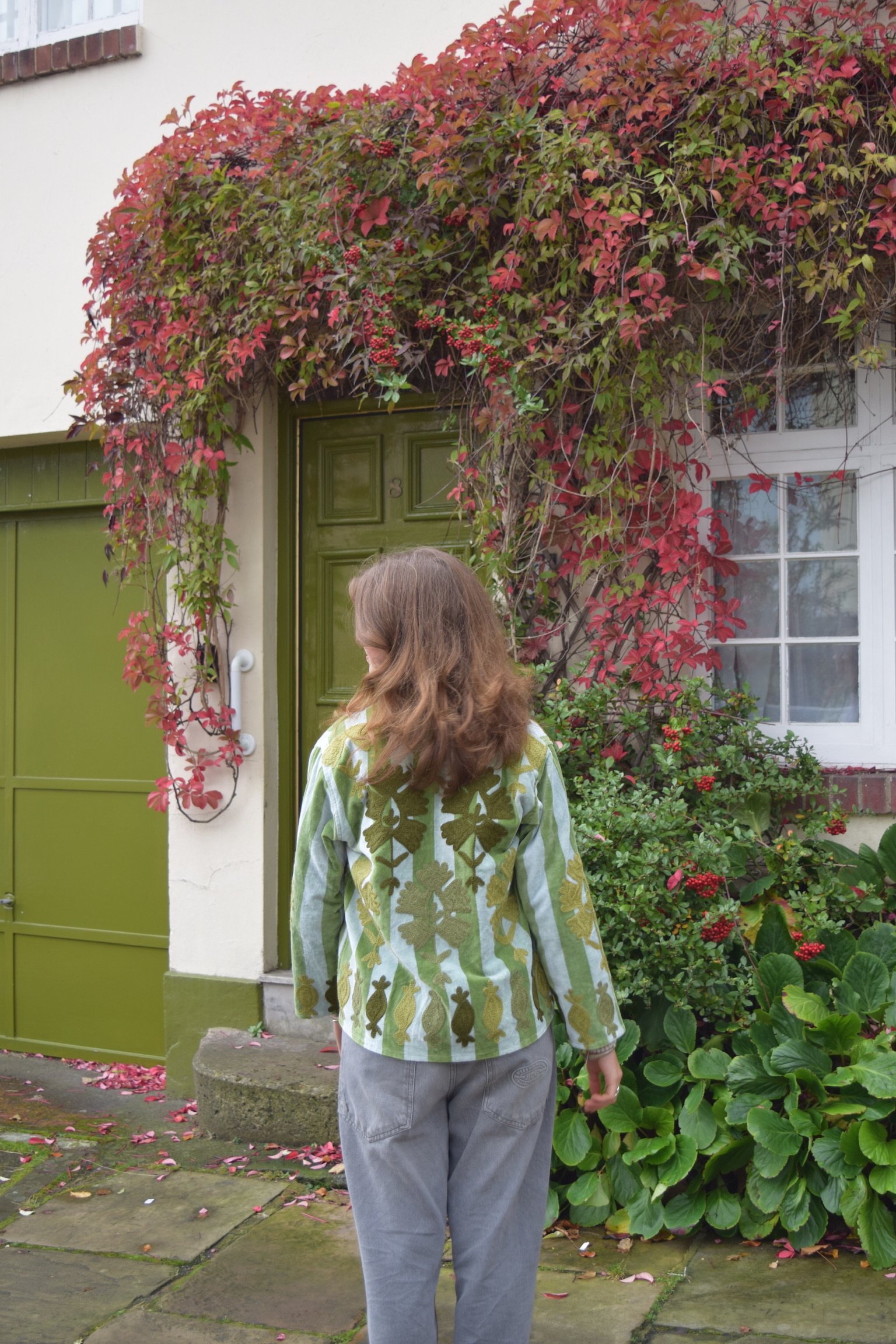 Velvet Suzani Kantha Jacket