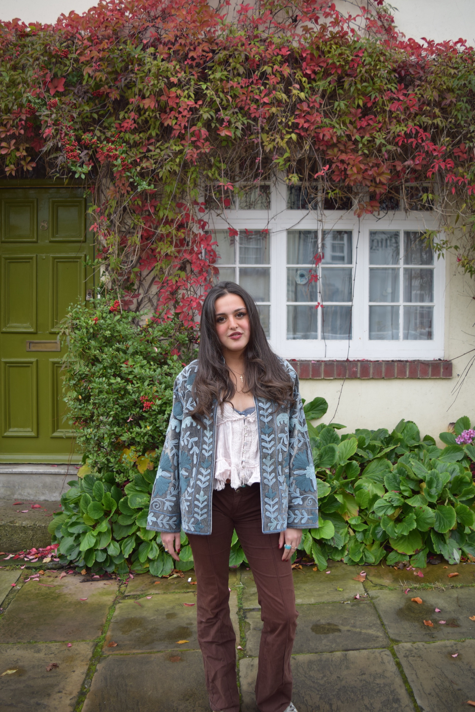 Embroidered Kantha Jacket