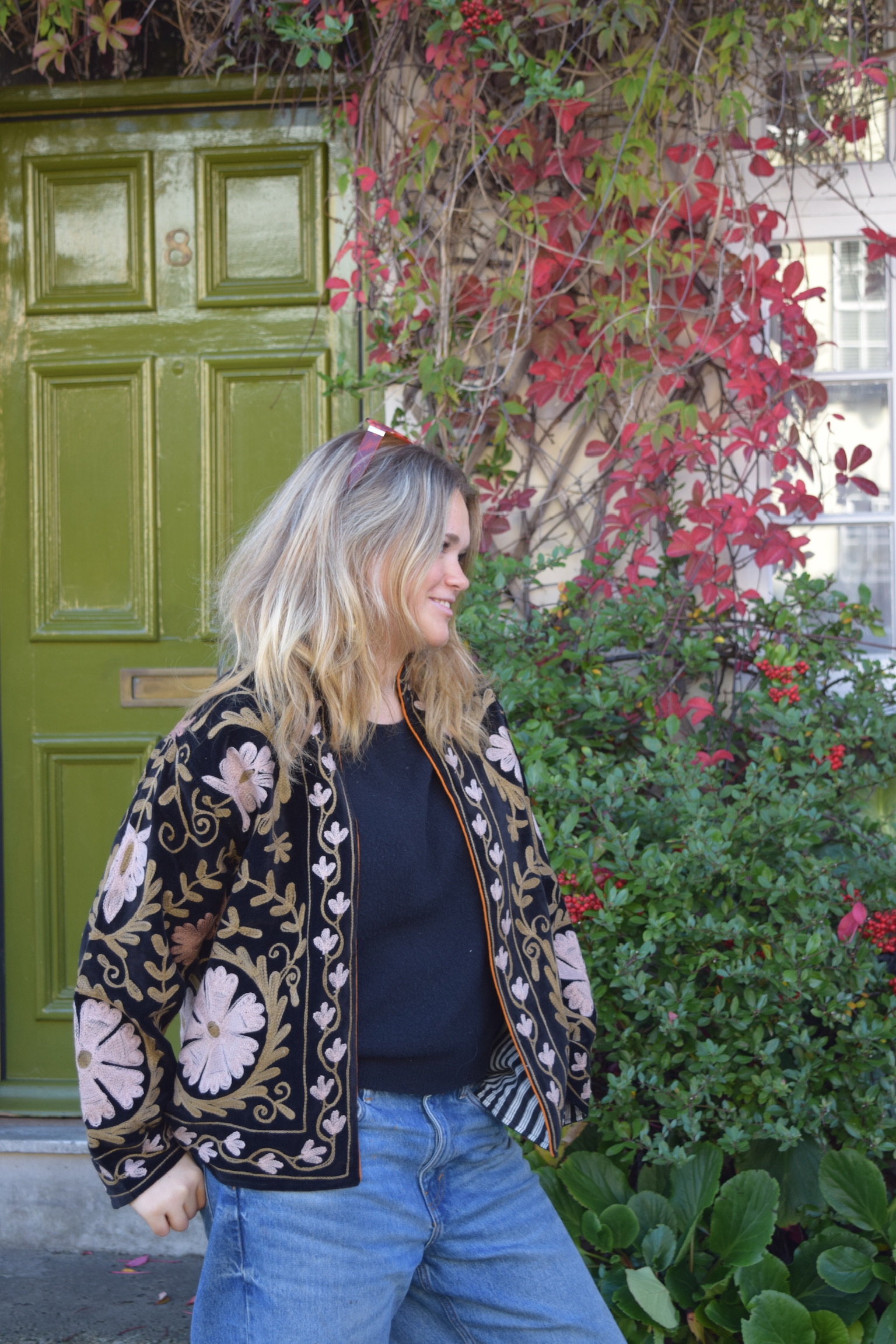 Velvet Suzani Jacket