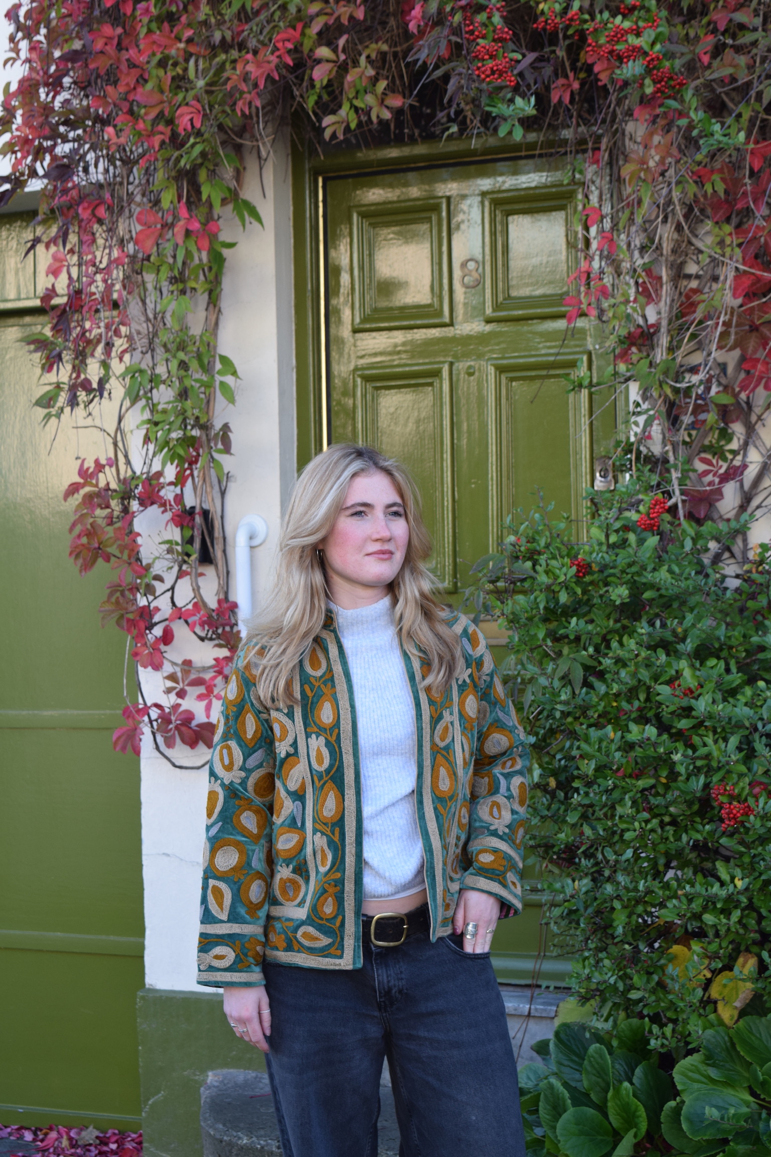 Velvet Suzani Jacket