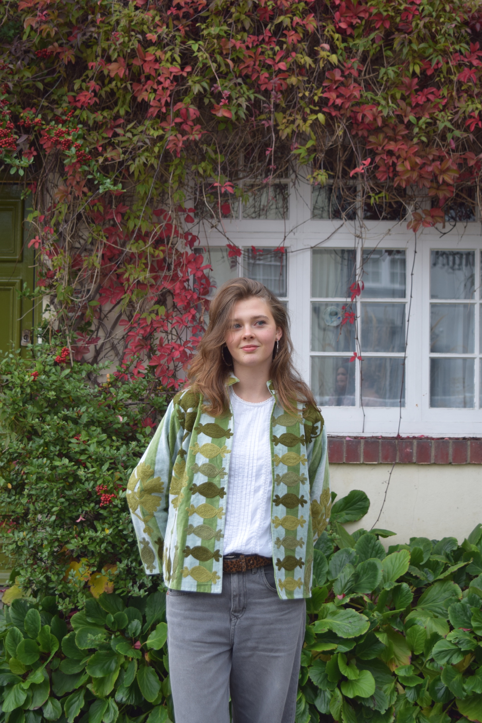 Velvet Suzani Kantha Jacket