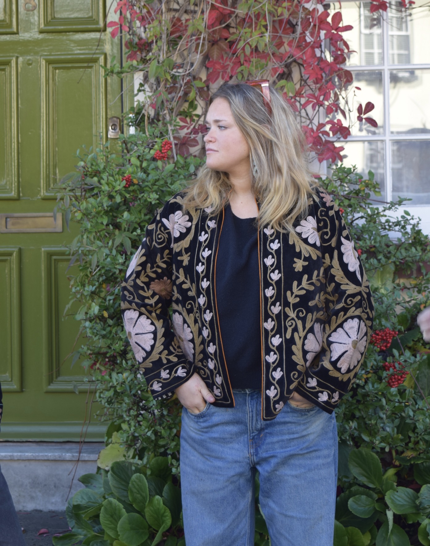 Velvet Suzani Jacket