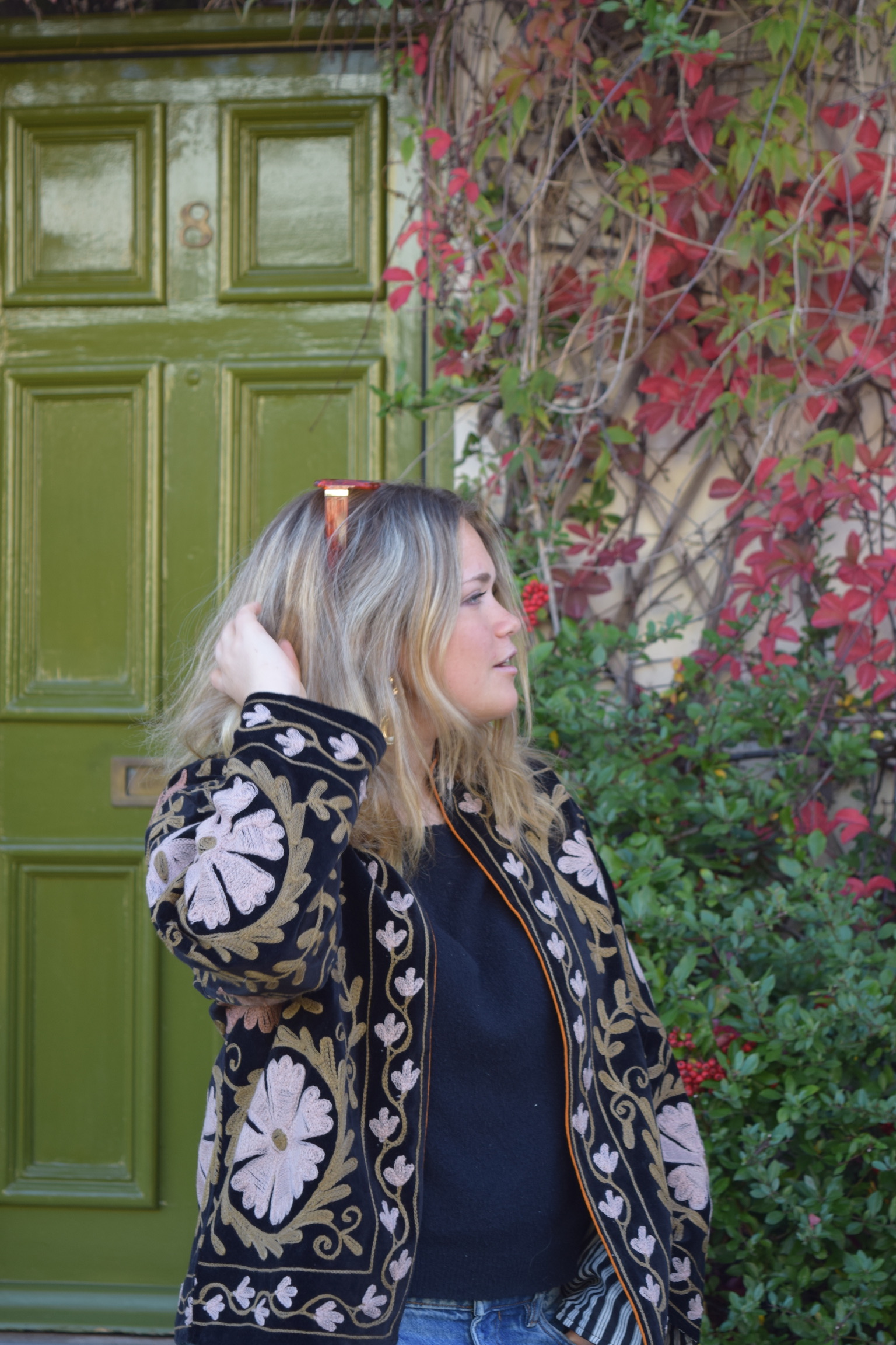 Velvet Suzani Jacket