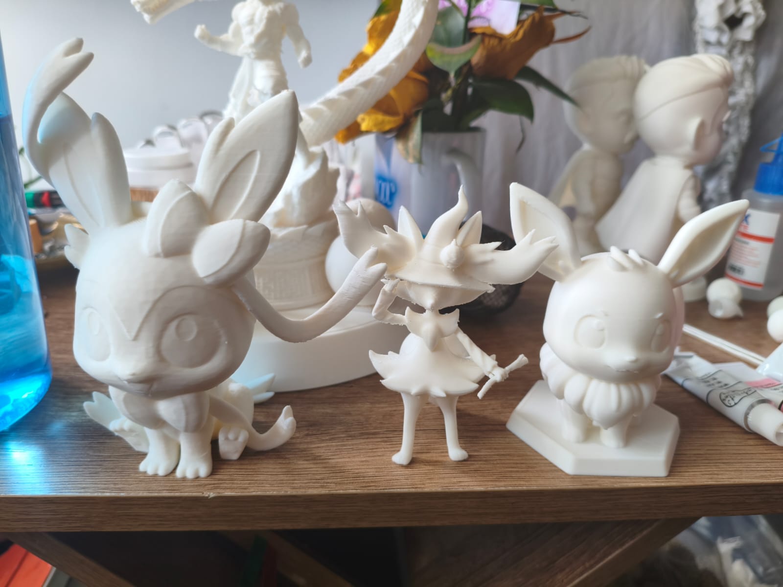 Figuras en 3D de 8CM