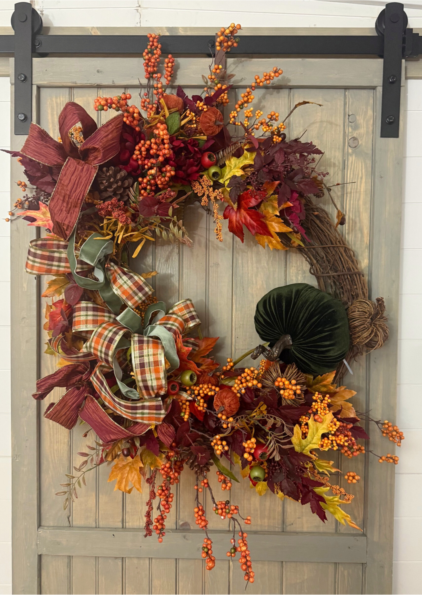 Elegant Fall Wreath