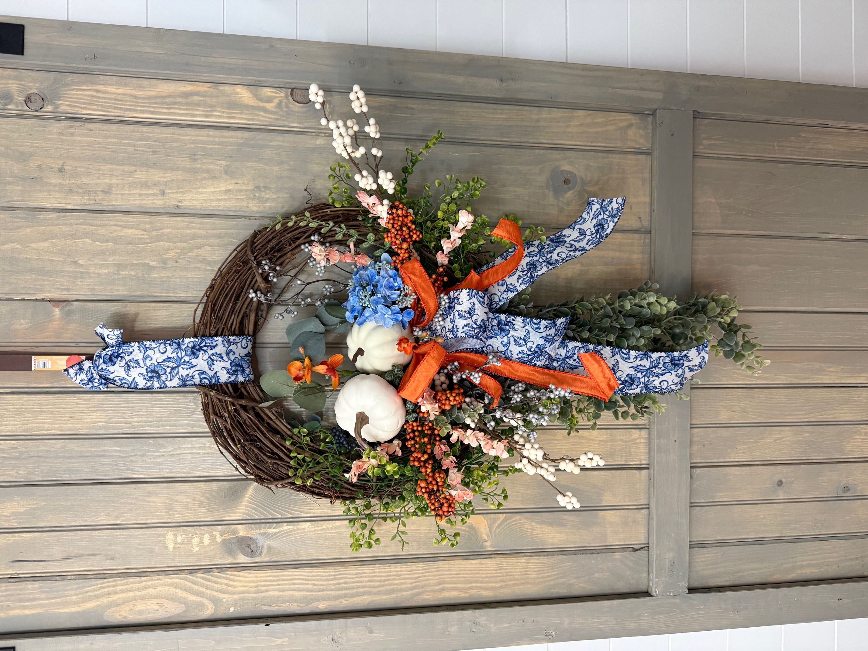 Floral Autumn Wreath