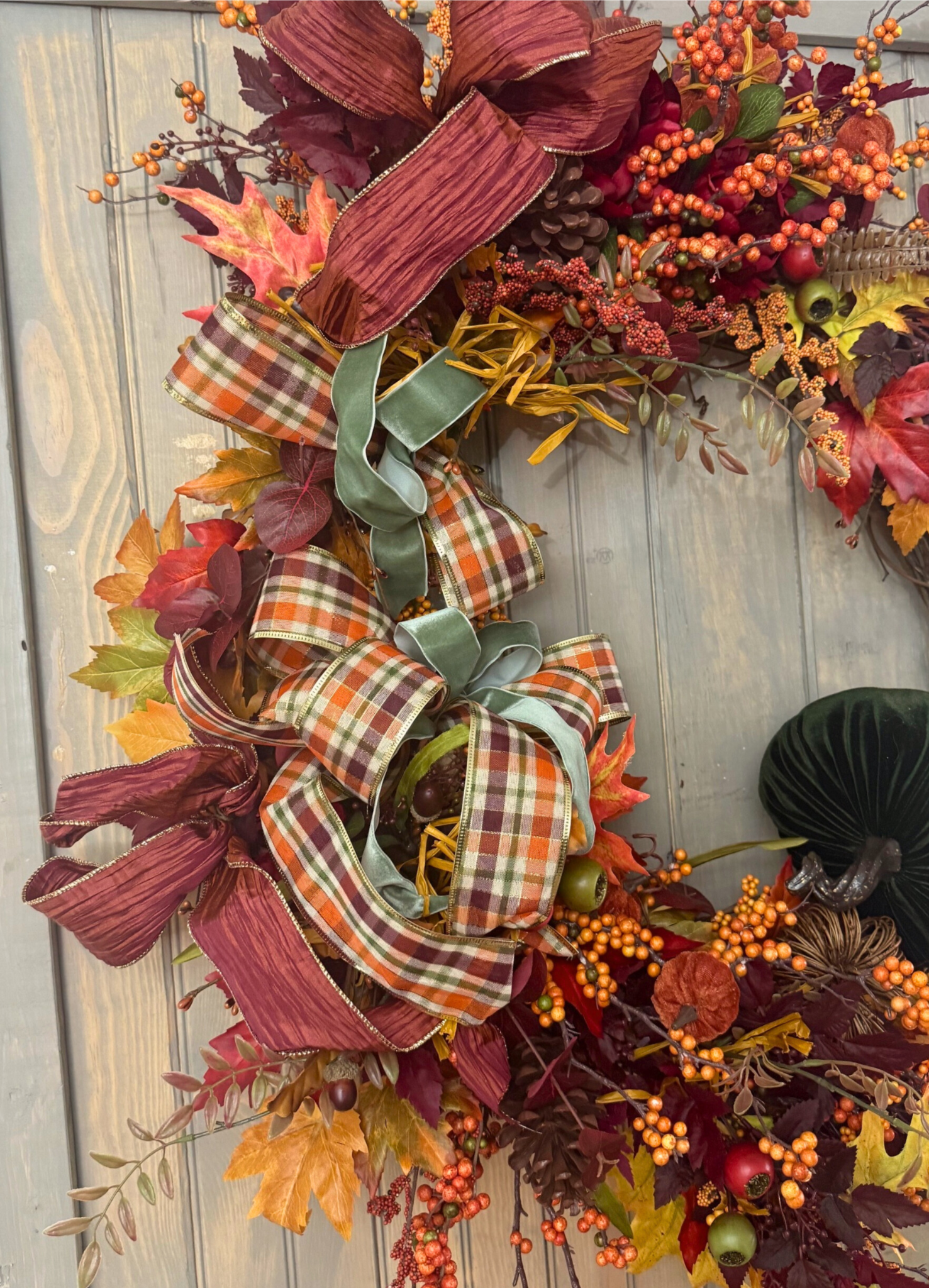 Elegant Fall Wreath