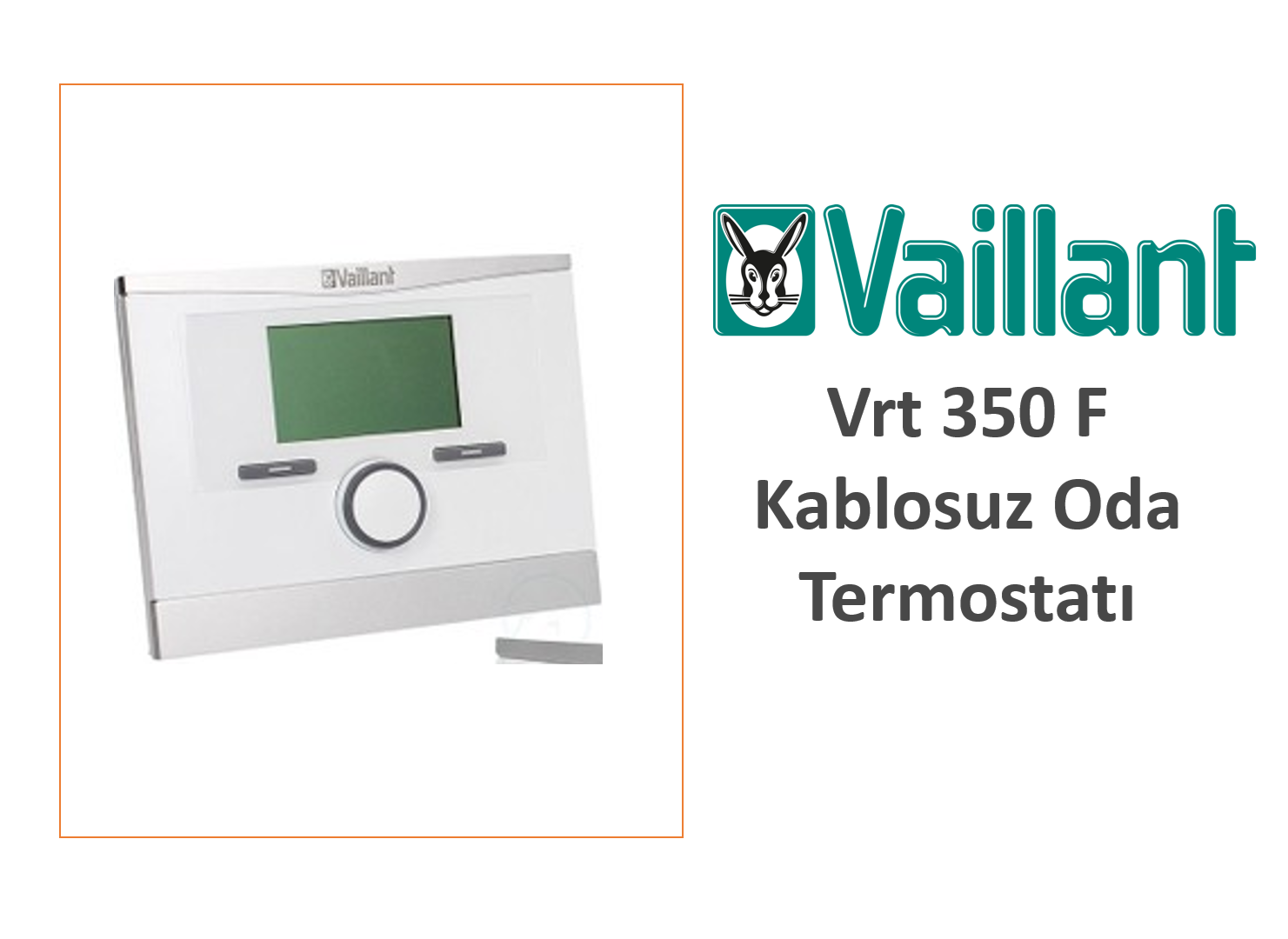 Vaillant Vrt 350 F Kablosuz Oda Termostatı