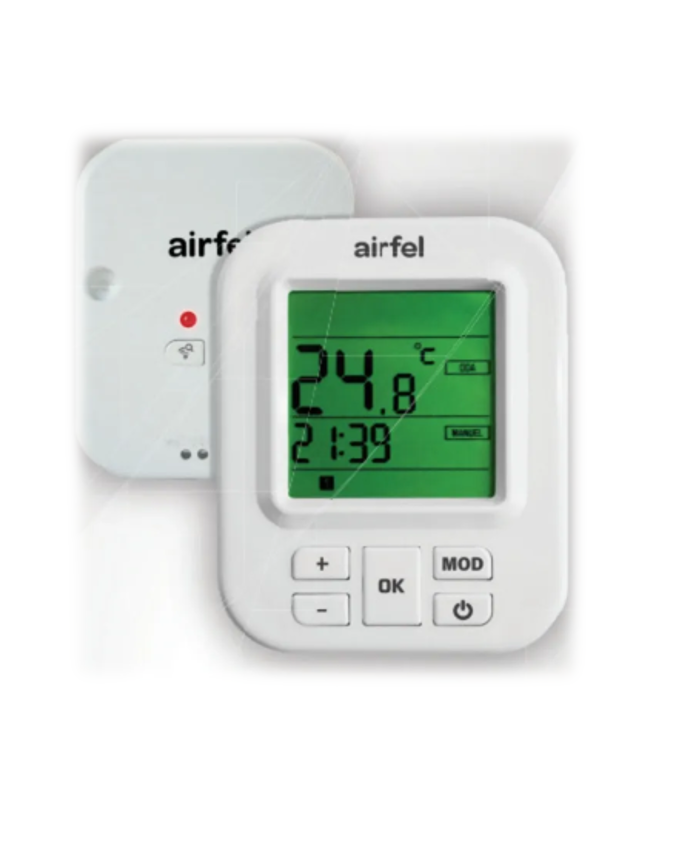 Airfel Haftalık Programlı Kablosuz Oda Termostatı GSK 1701