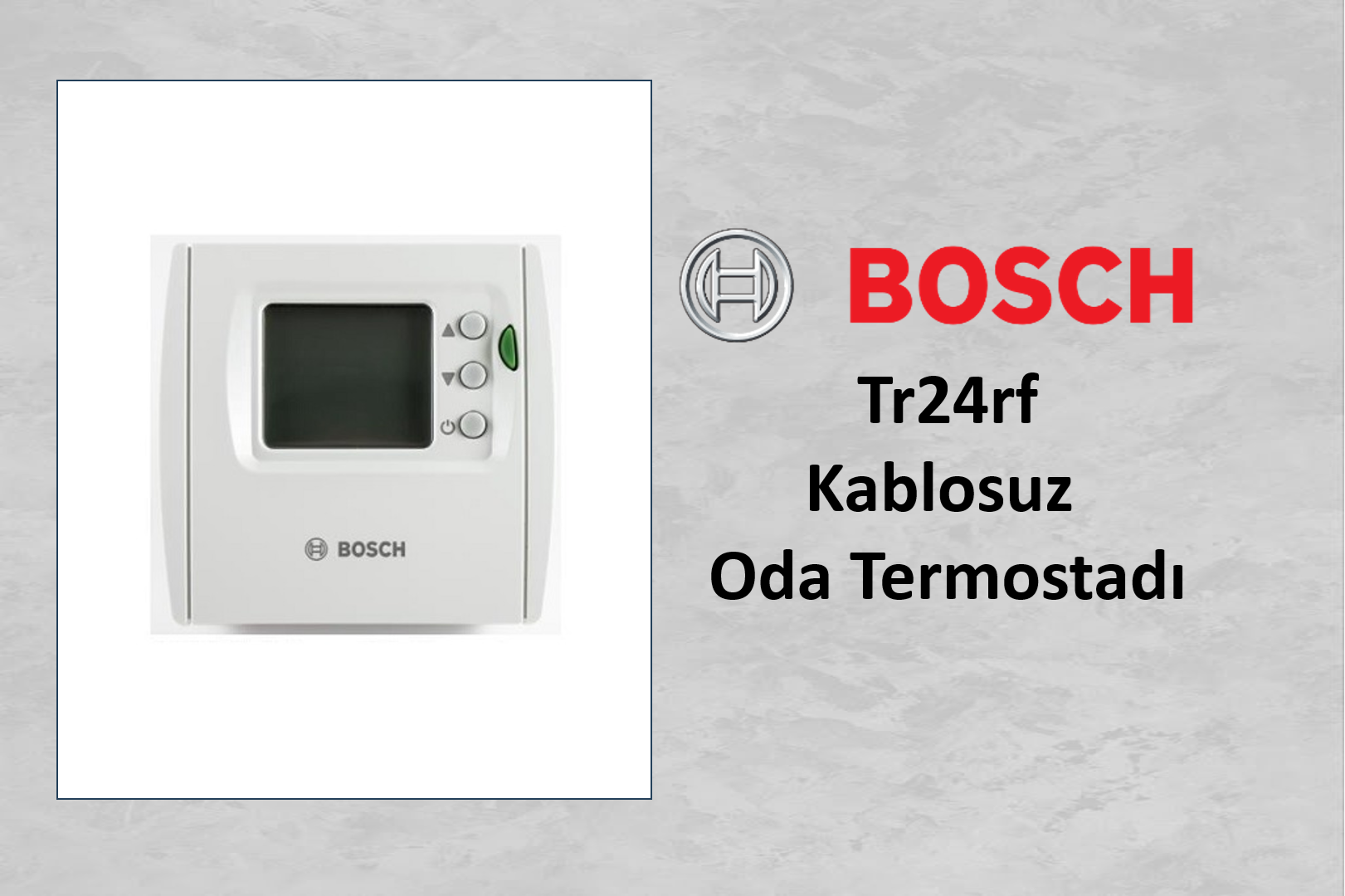 Bosch Tr 24 Rf Kablosuz Oda Termostatı