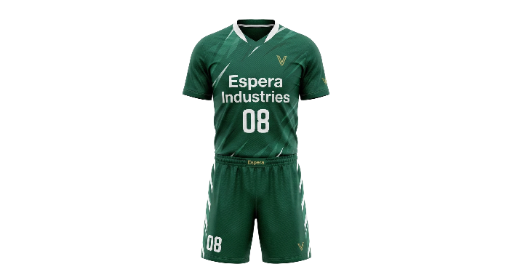 Green Custom Football Kit