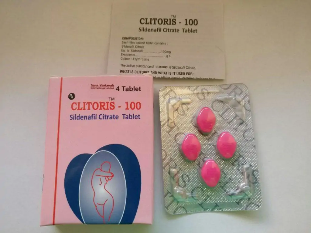 Clitoris 100 mg