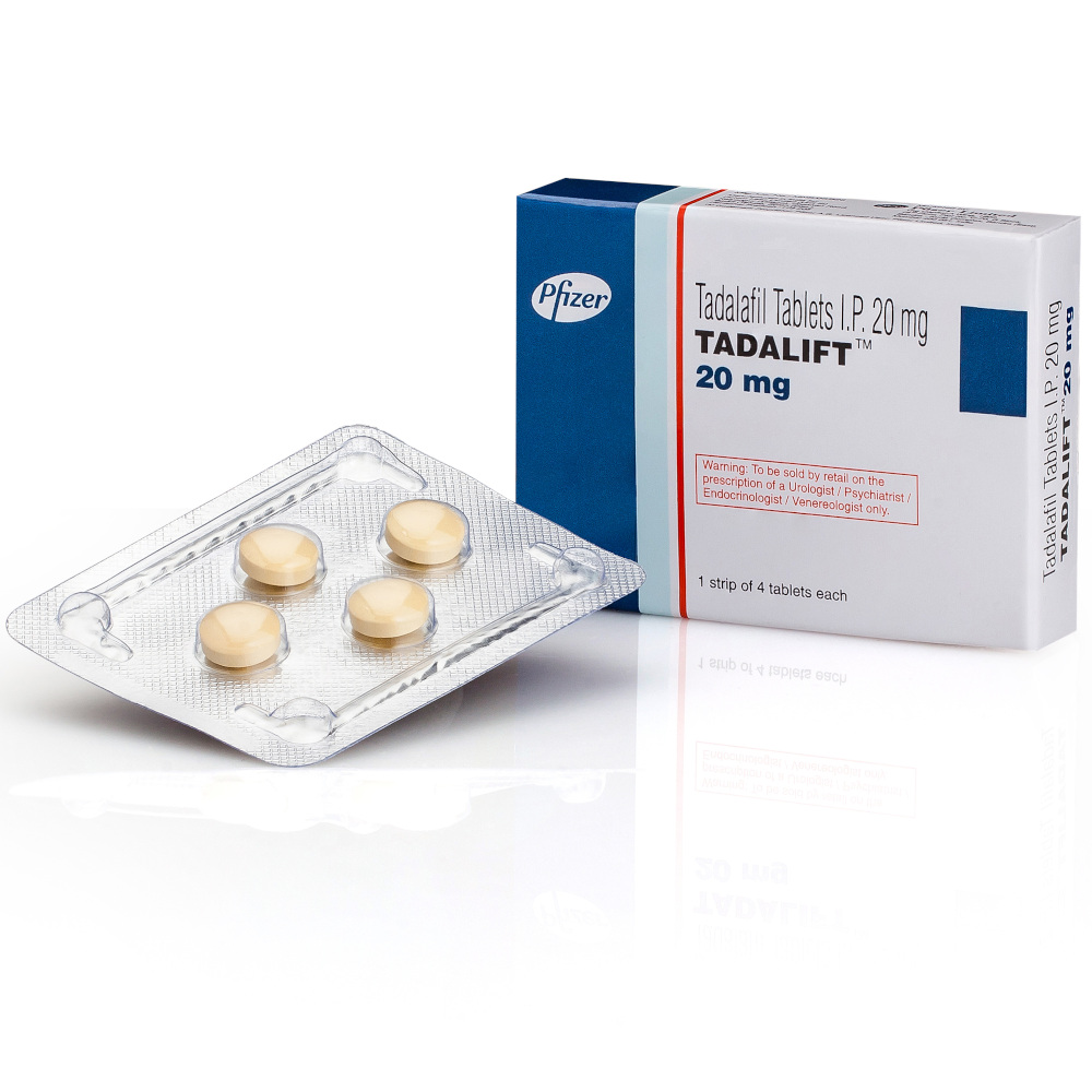 Tadalift 20 mg – Marca Pfizer