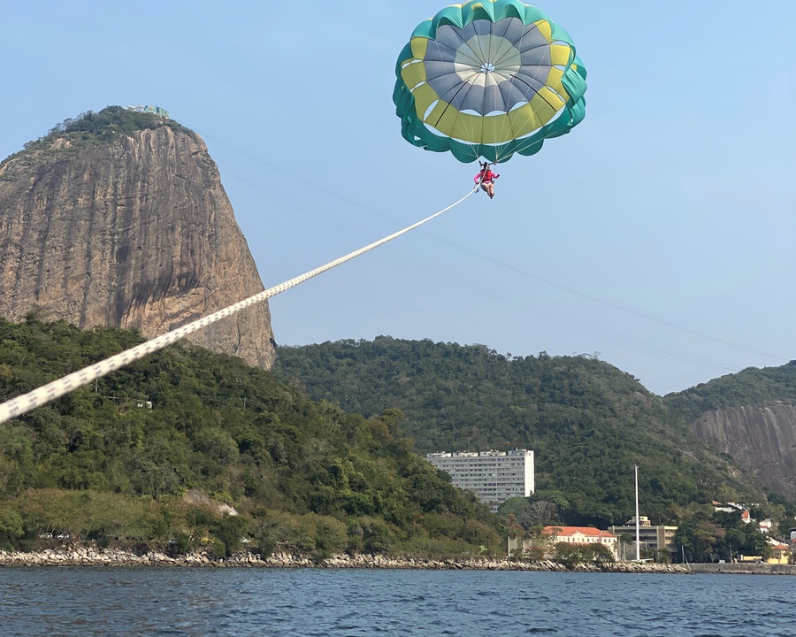Vuelo En Parasail - BAHIA DE GUANABARA