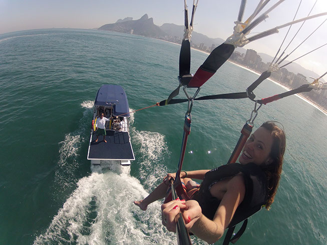 Vuelo En Parasail - BAHIA DE GUANABARA