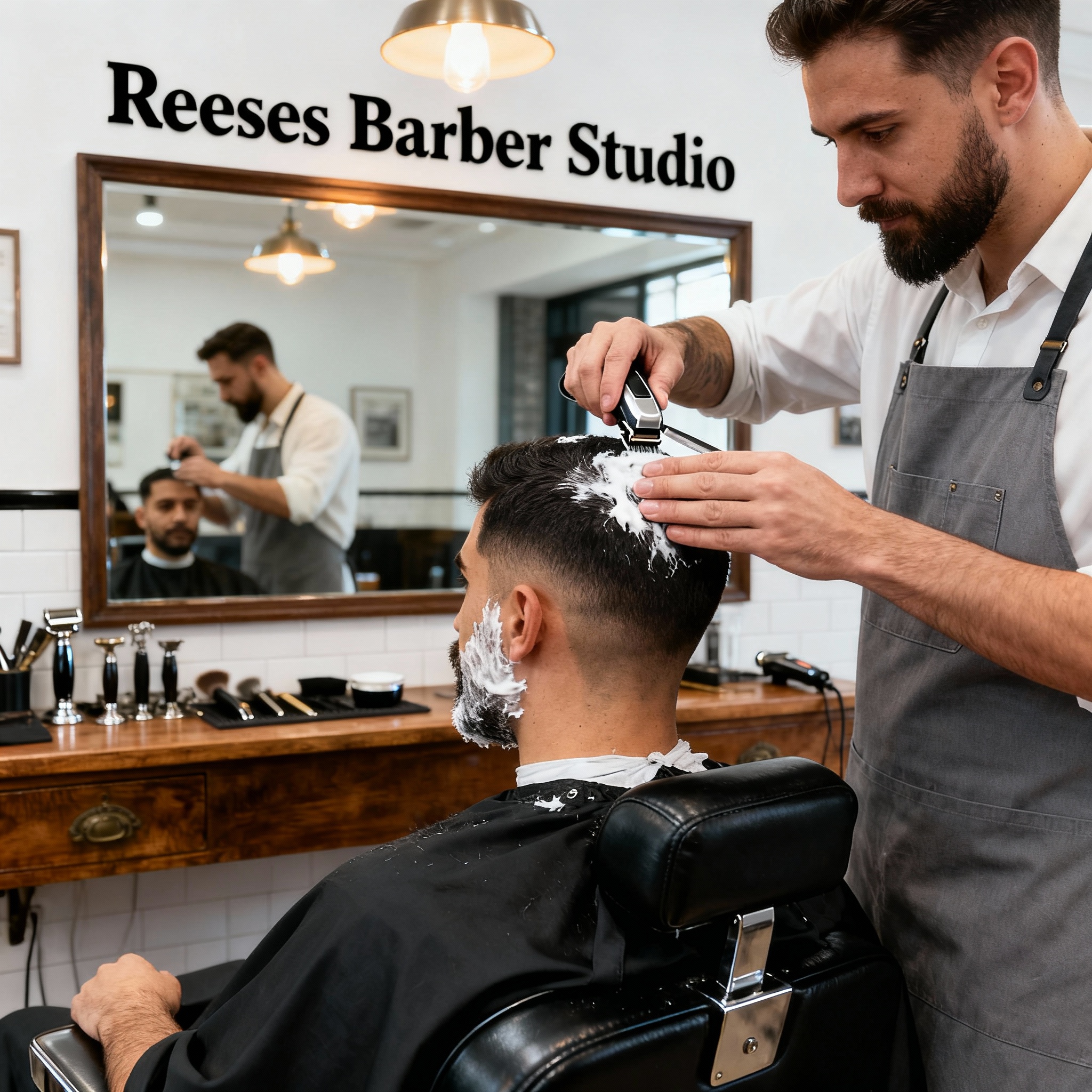 Head shave W /face